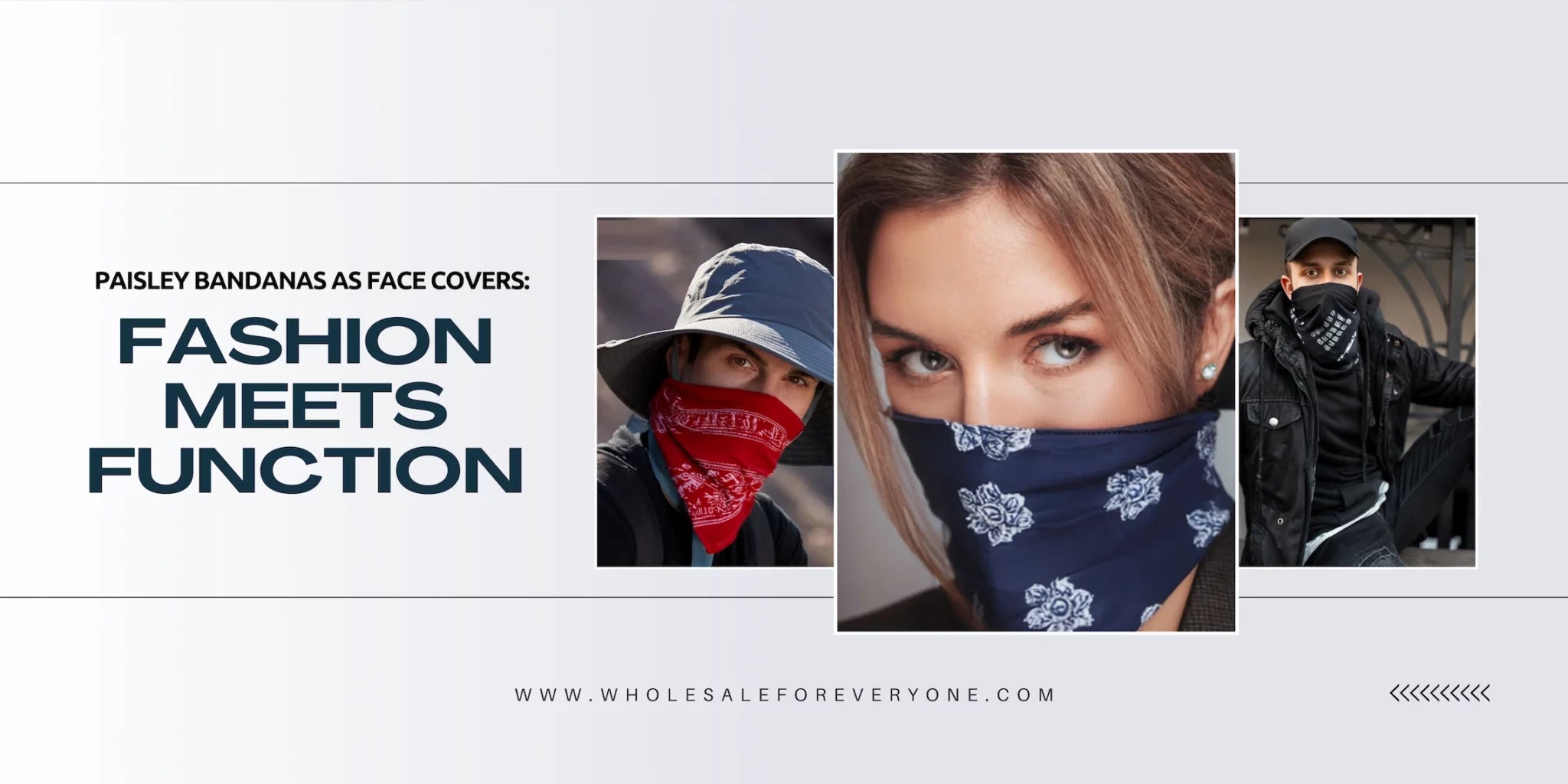Paisley Bandanas as Face Covers: Fashion Meets Function
