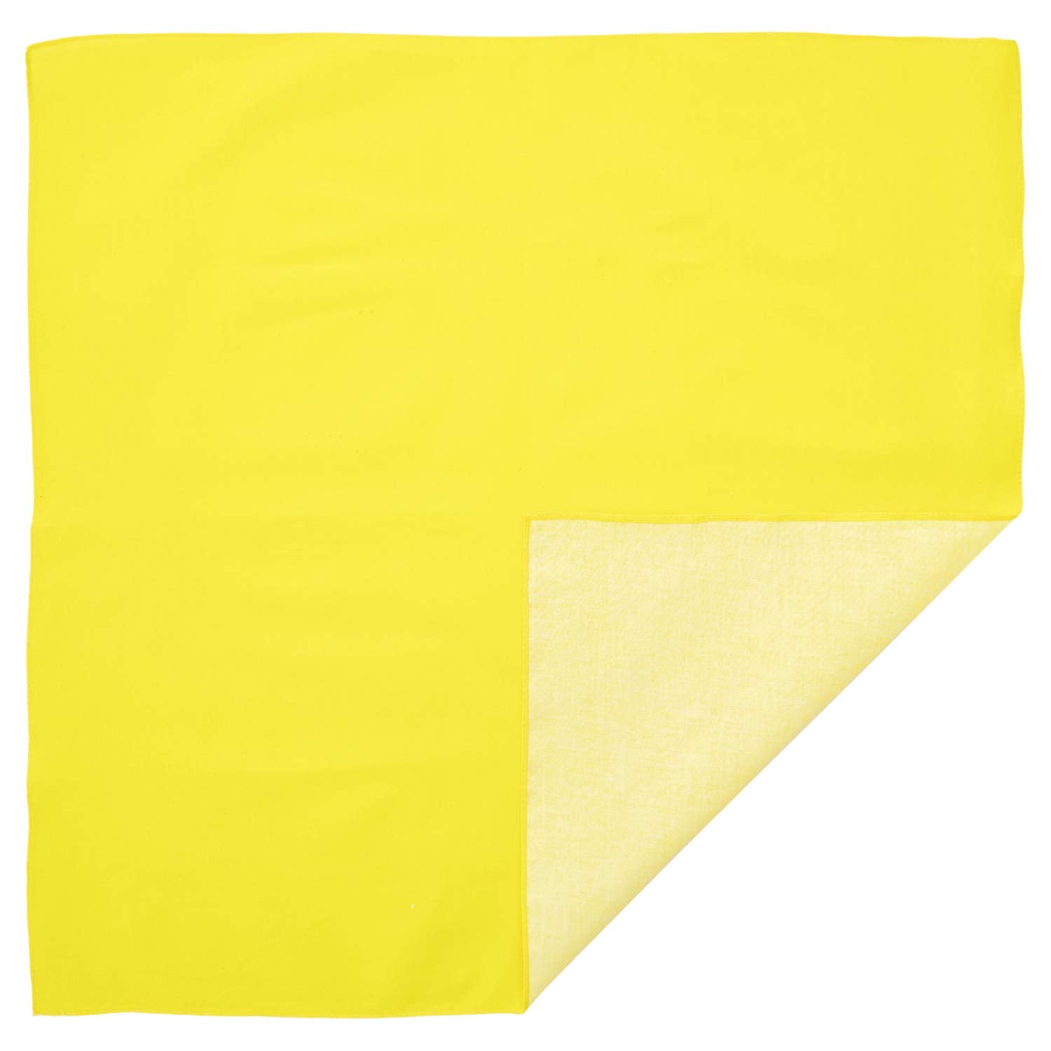 Solid Color Bandana, Imported, 100% Cotton