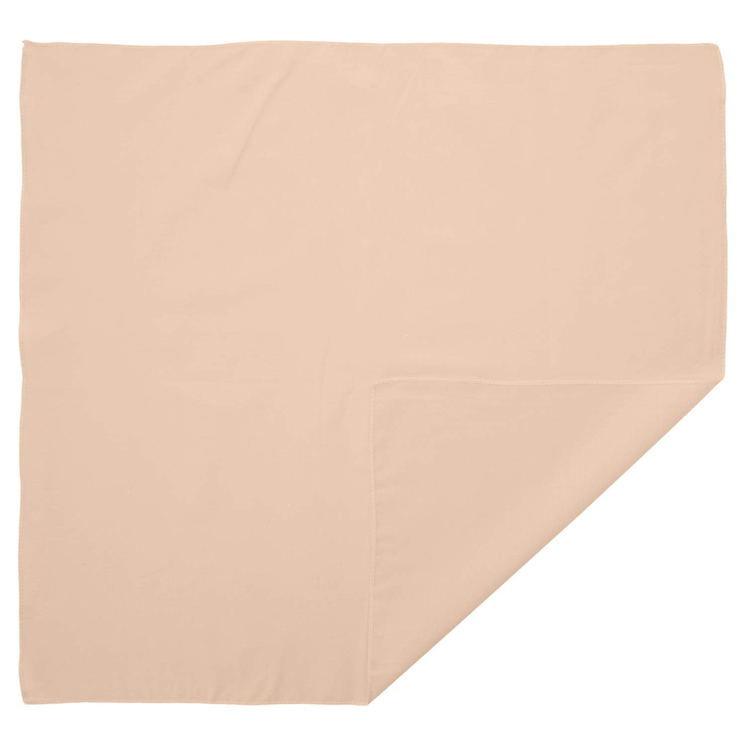Solid Color Bandana, Imported, 100% Cotton