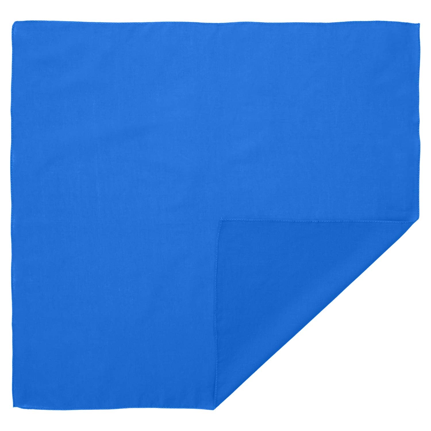 Solid Color Bandana, Imported, 100% Cotton