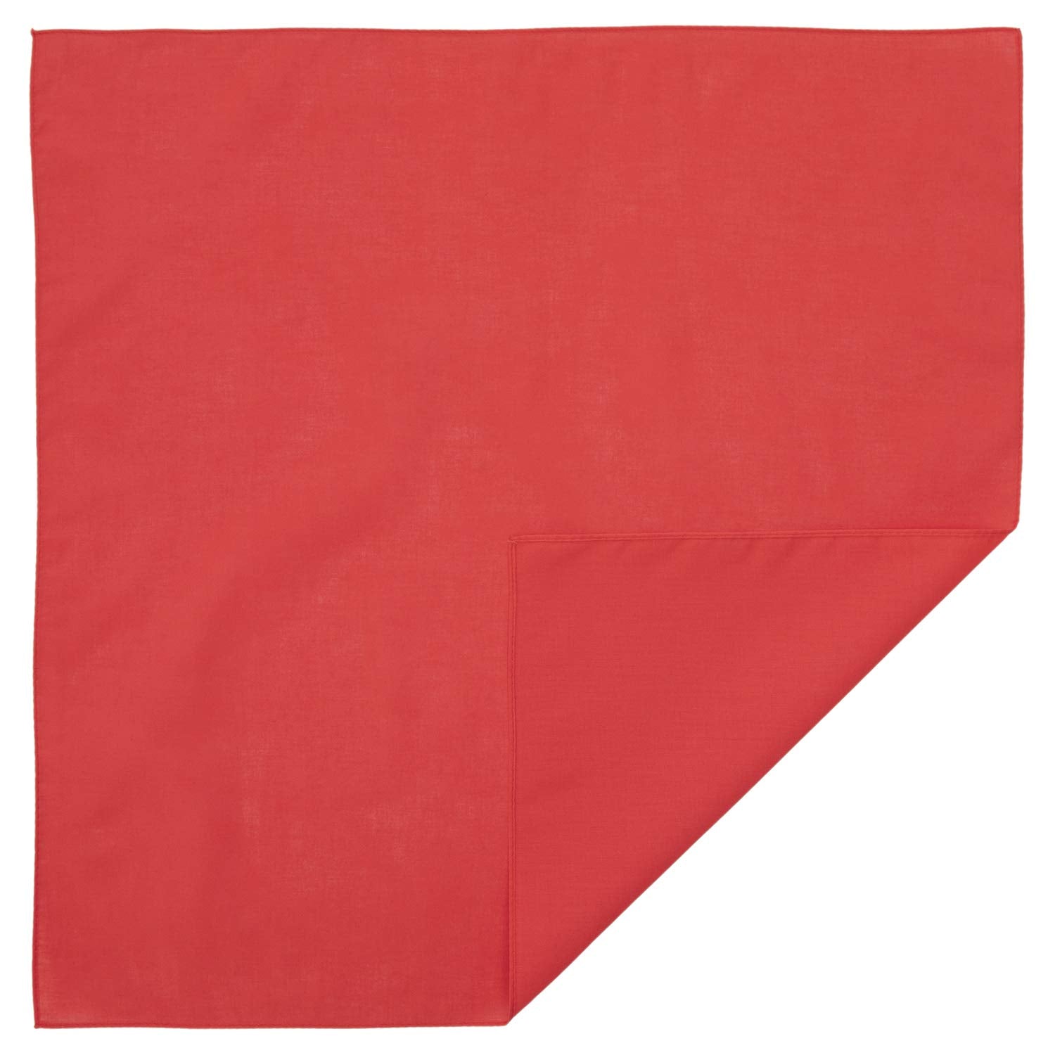 Solid Color Bandana, Imported, 100% Cotton