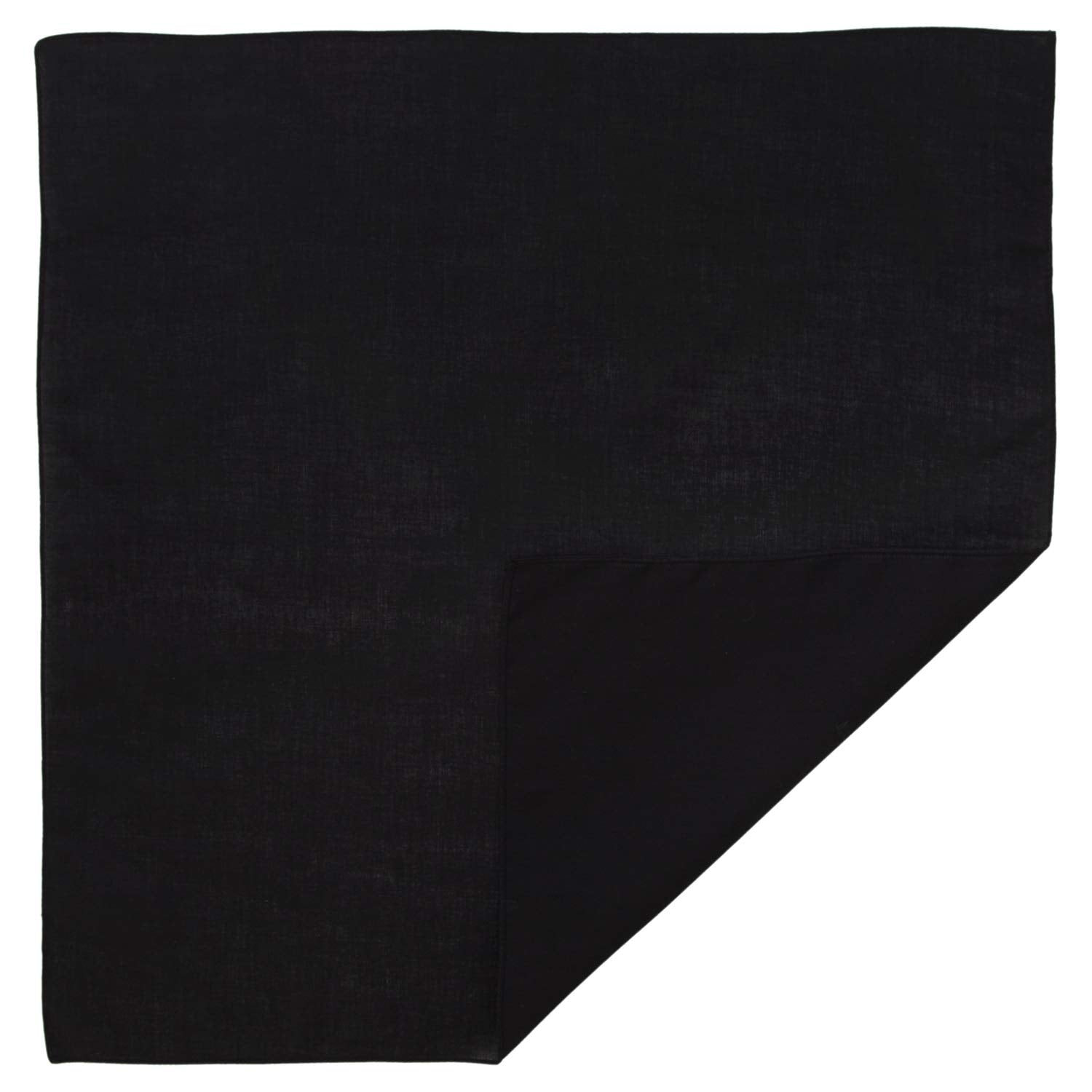 Solid Color Bandana, Imported, 100% Cotton