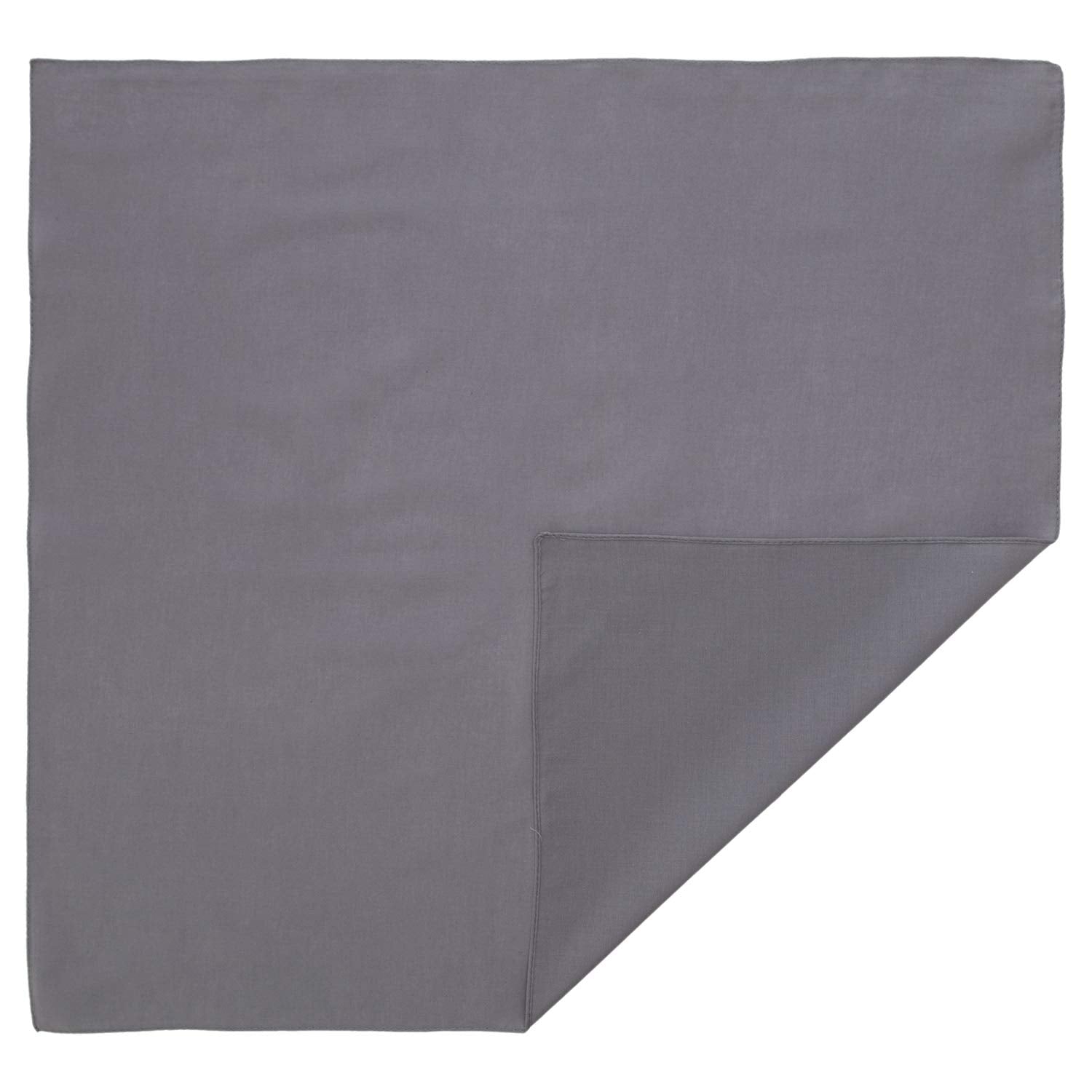 Solid Color Bandana, Imported, 100% Cotton