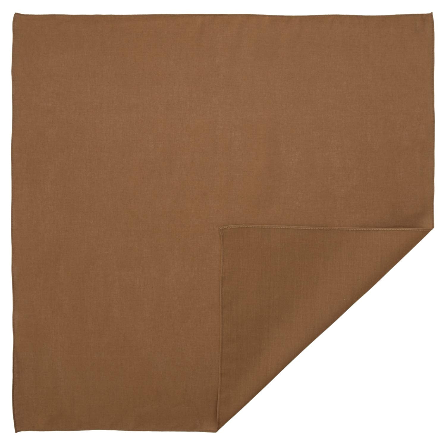 Solid Color Bandana, Imported, 100% Cotton