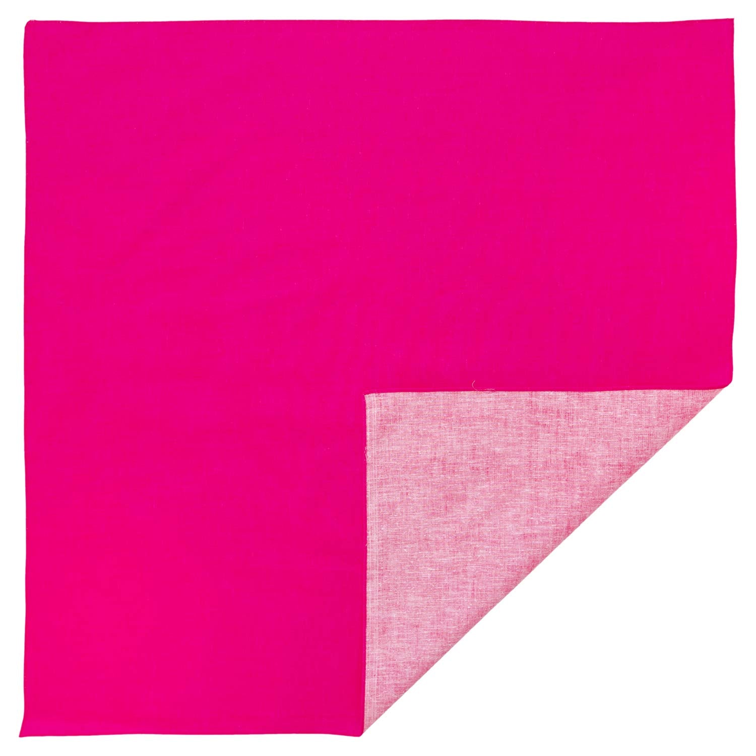 Solid Color Bandana, Imported, 100% Cotton