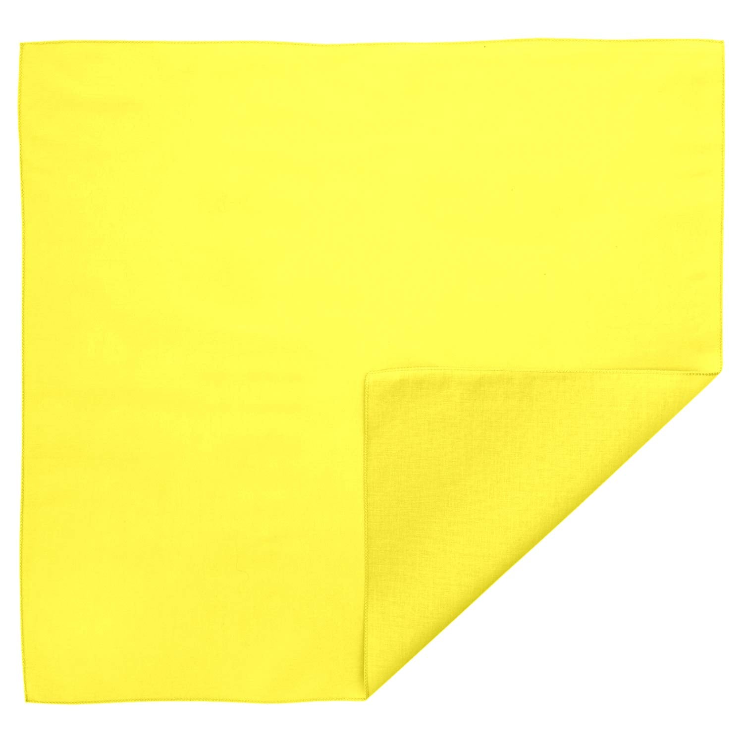 Solid Color Bandana, Imported, 100% Cotton