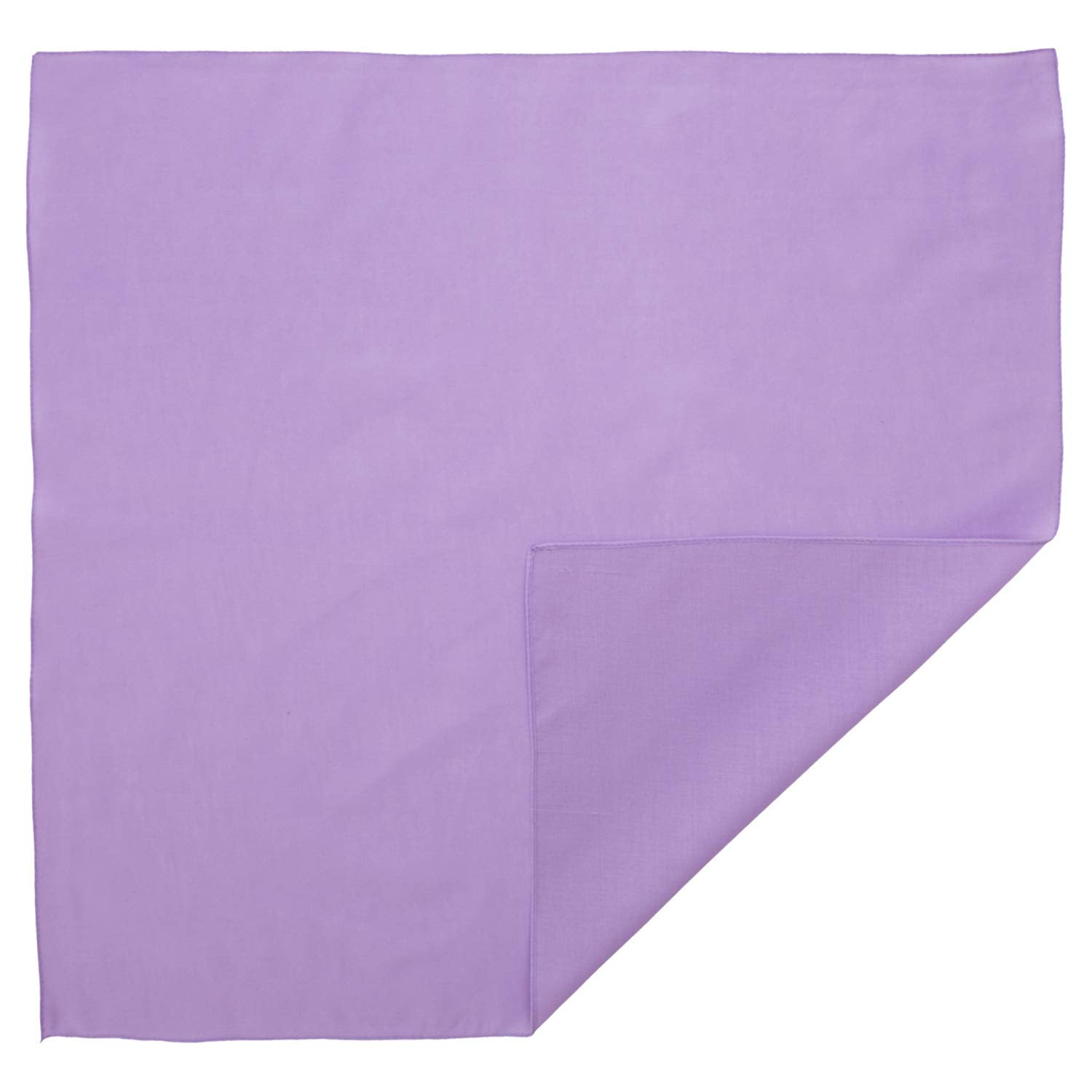 Solid Color Bandana, Imported, 100% Cotton