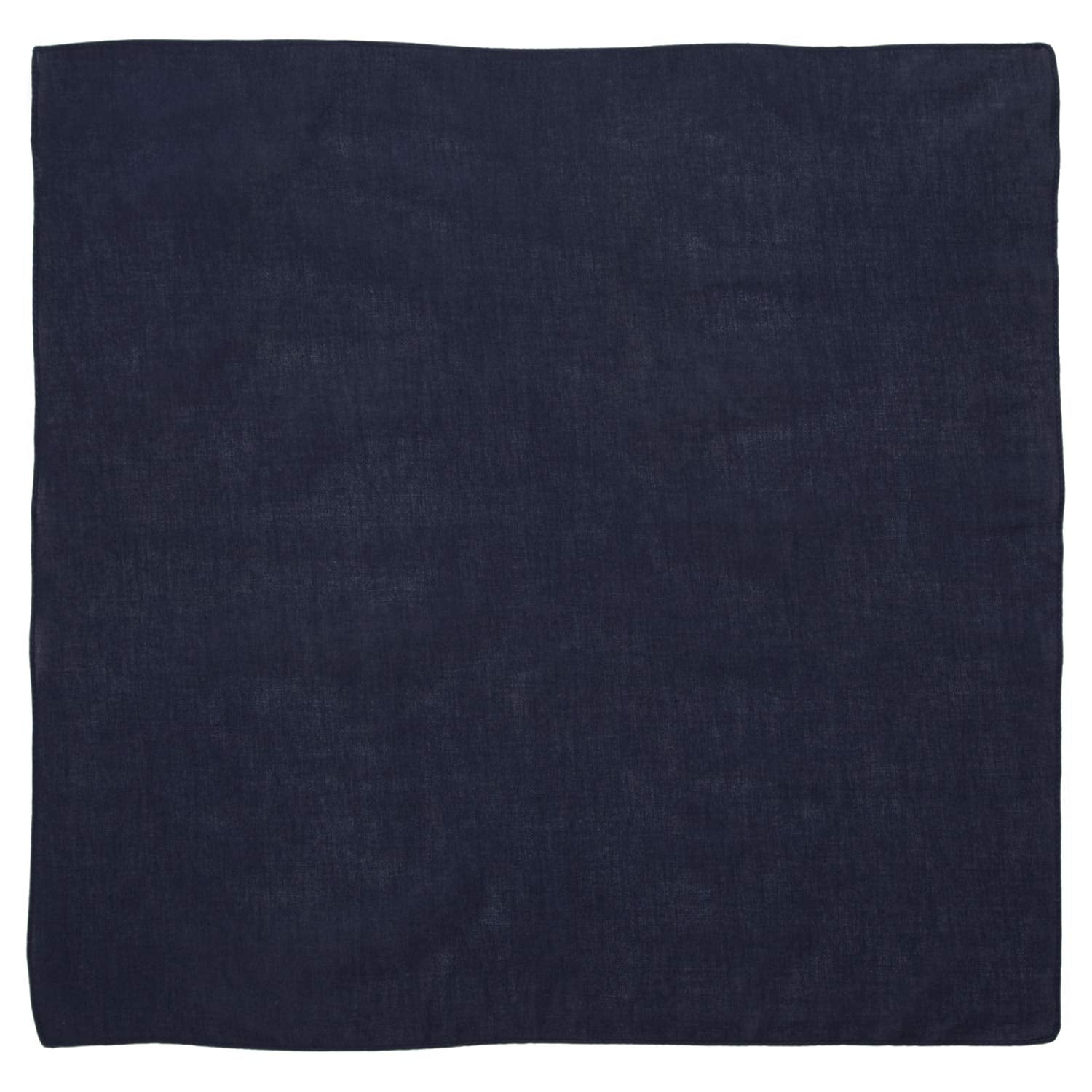 Solid Color Bandana, Imported, 100% Cotton