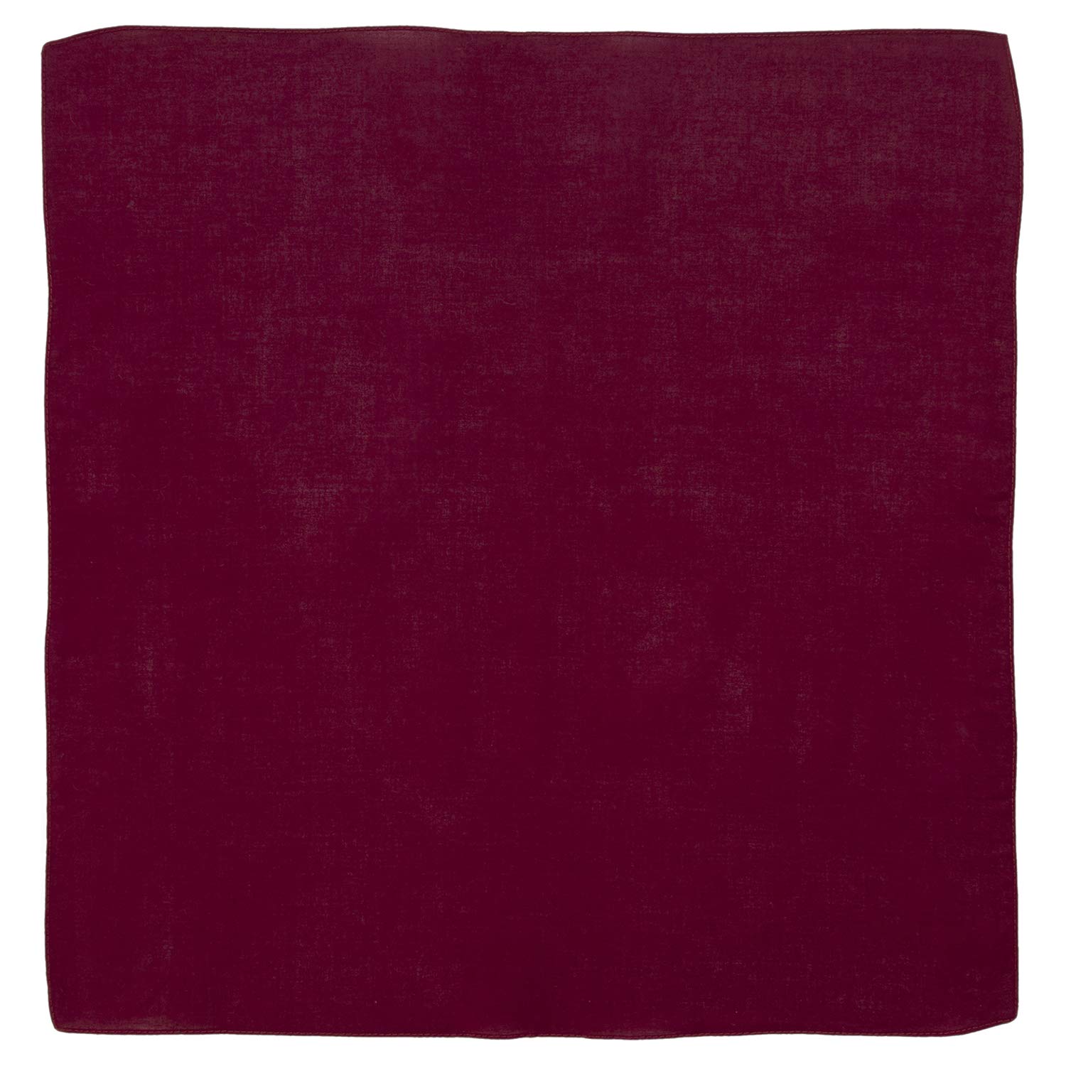 Solid Color Bandana, Imported, 100% Cotton