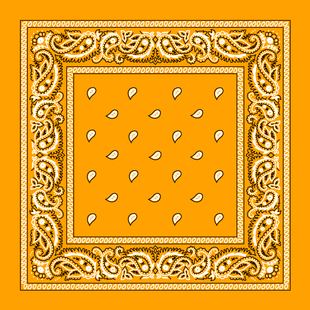 Value Classic Paisley Bandana Imported 100% Cotton