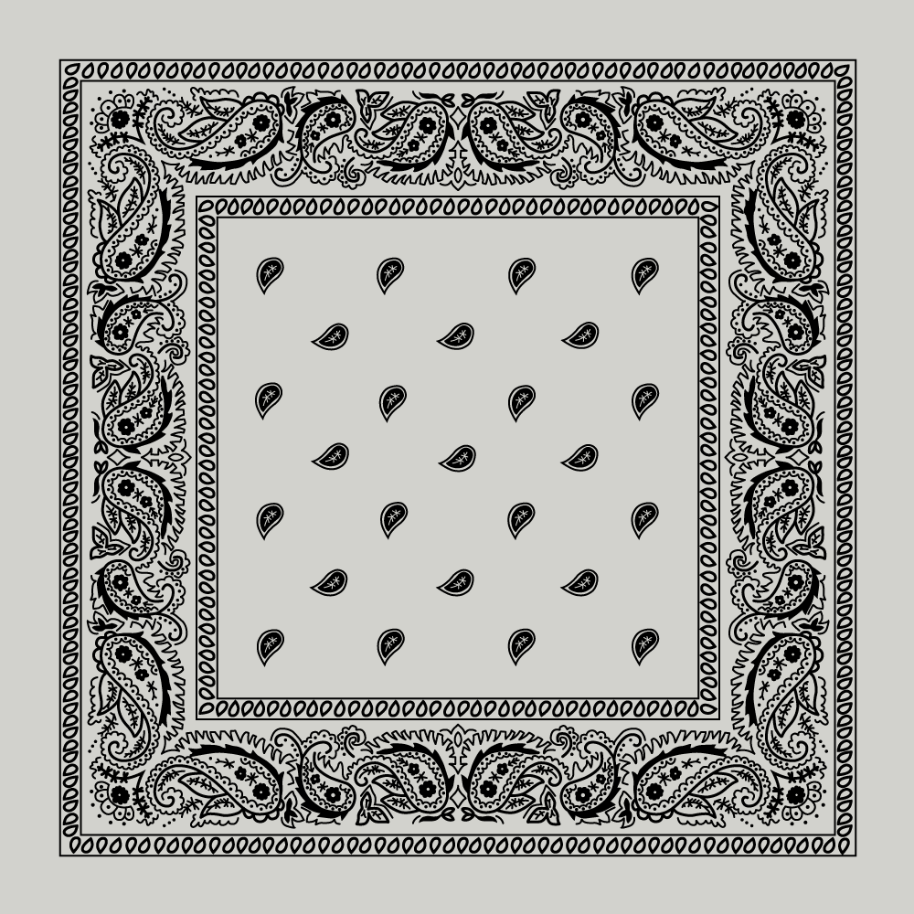 Classic Paisley Handkerchiefs - Imported - 100% cotton