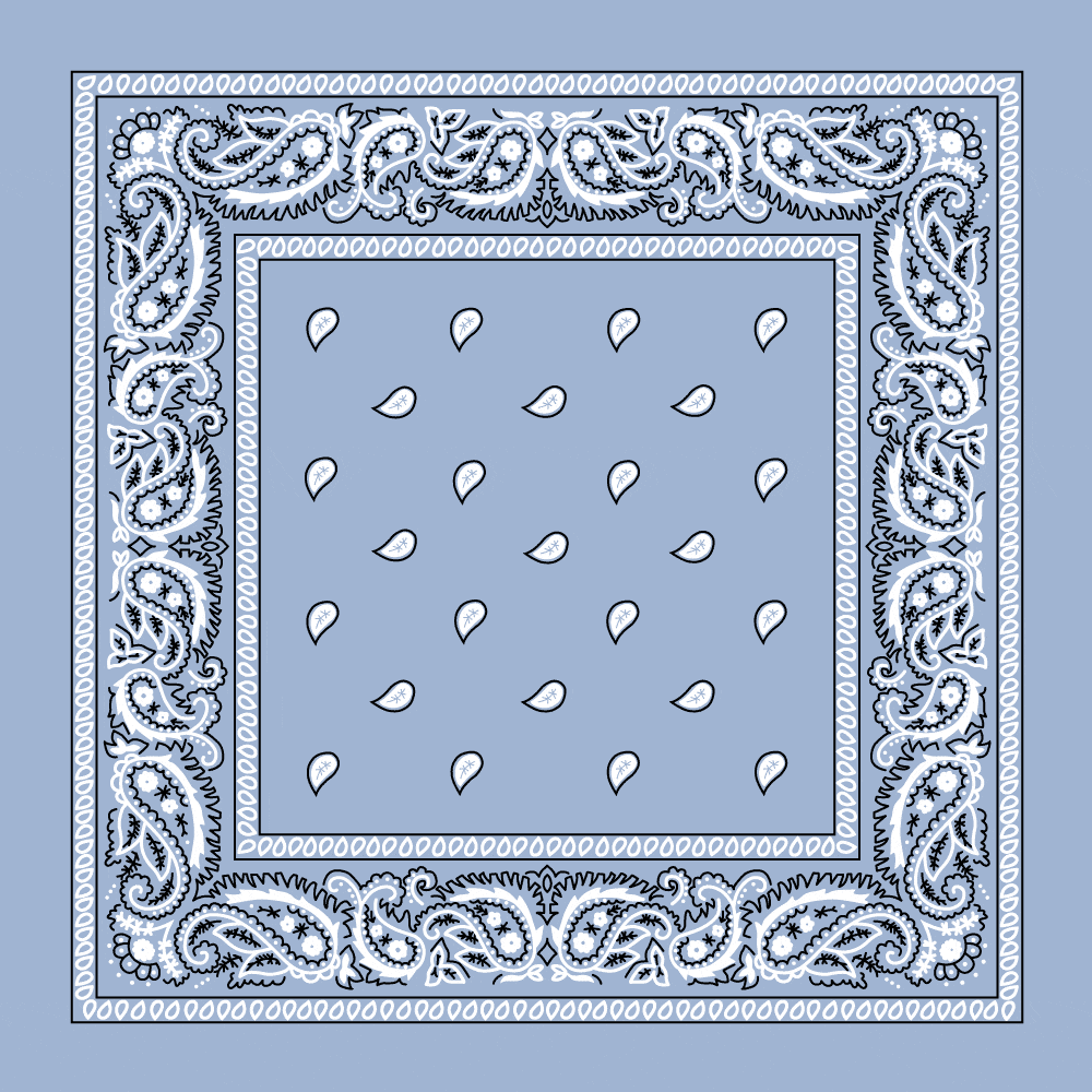 Value Classic Paisley Bandana Imported 100% Cotton