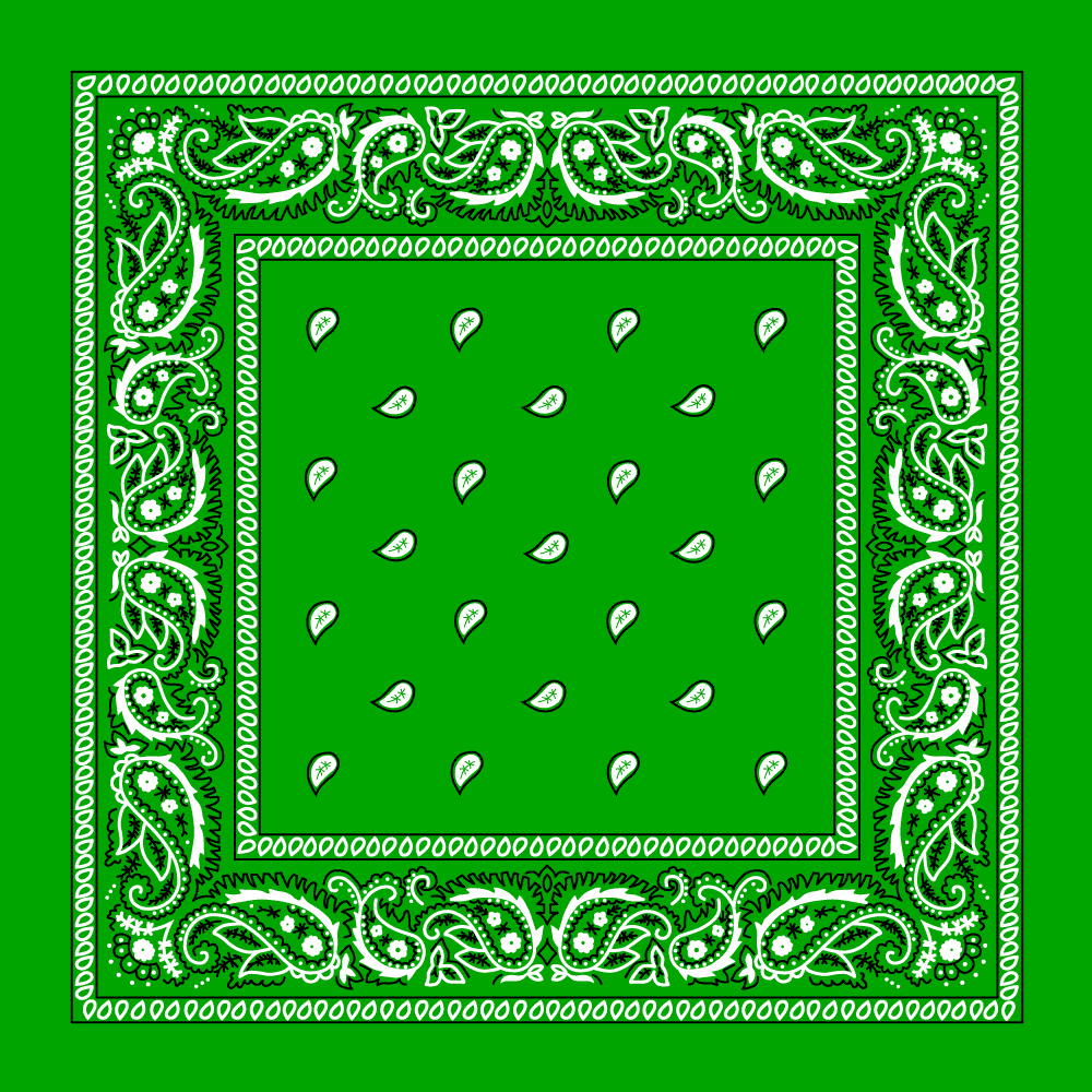 Value Classic Paisley Bandana Imported 100% Cotton