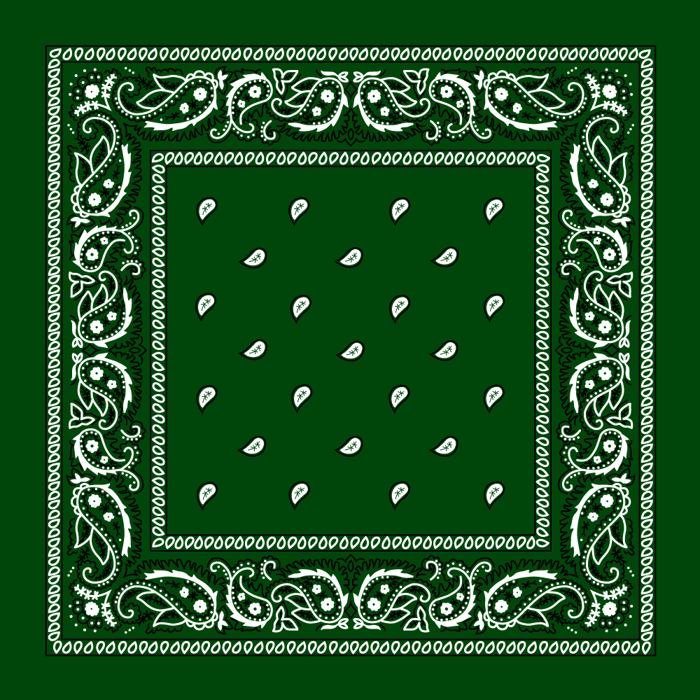 Value Classic Paisley Bandana Imported 100% Cotton