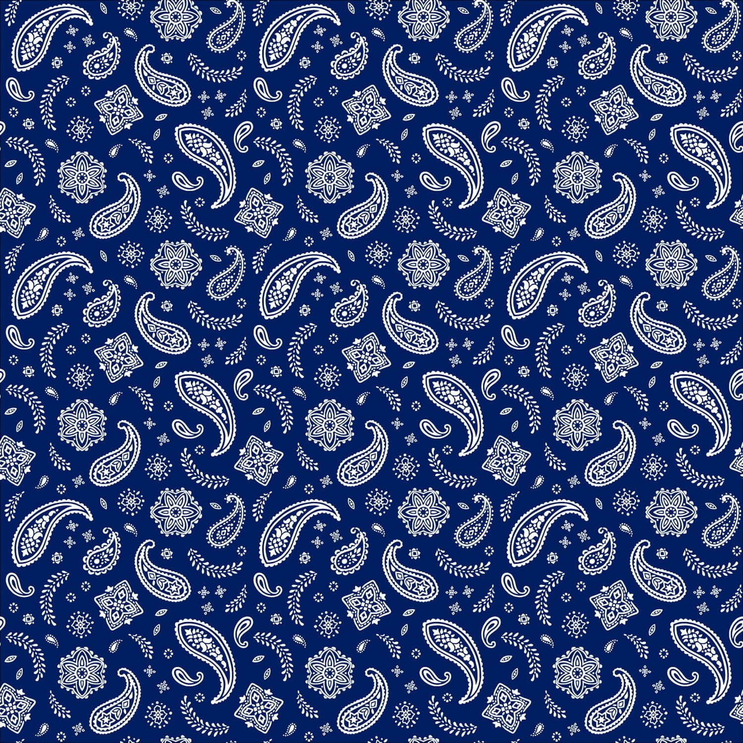 All Over Paisley Bandana Imported 100 Cotton