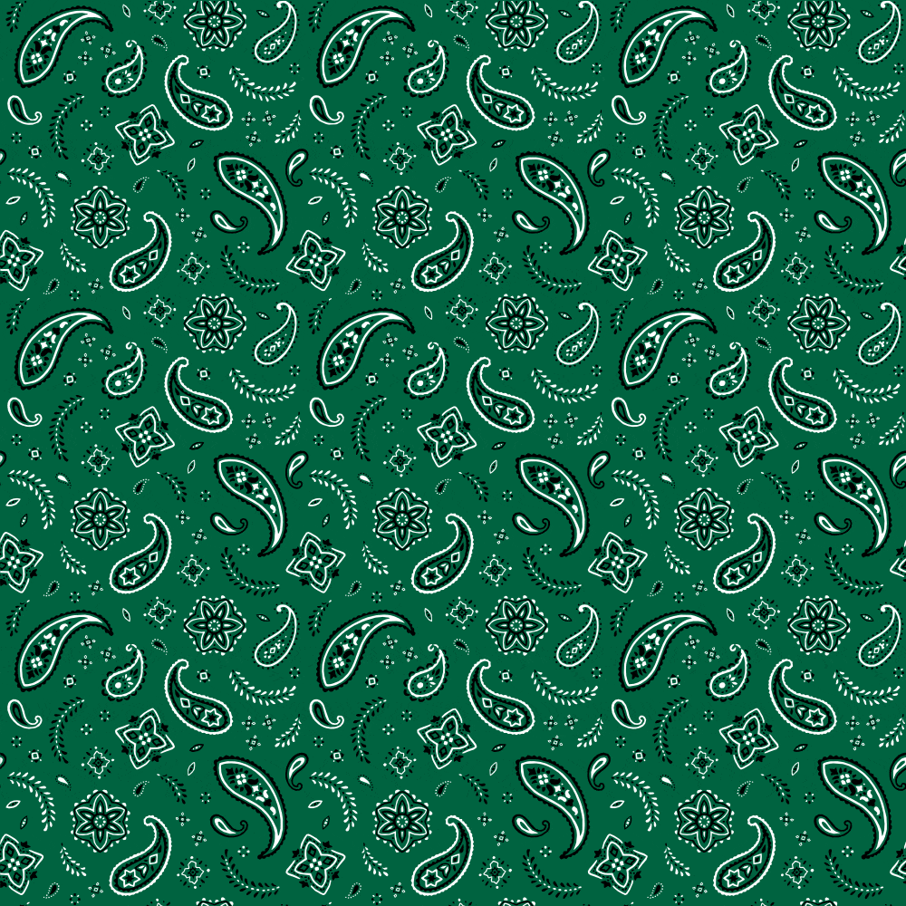 All Over Paisley Bandana Imported 100 Cotton