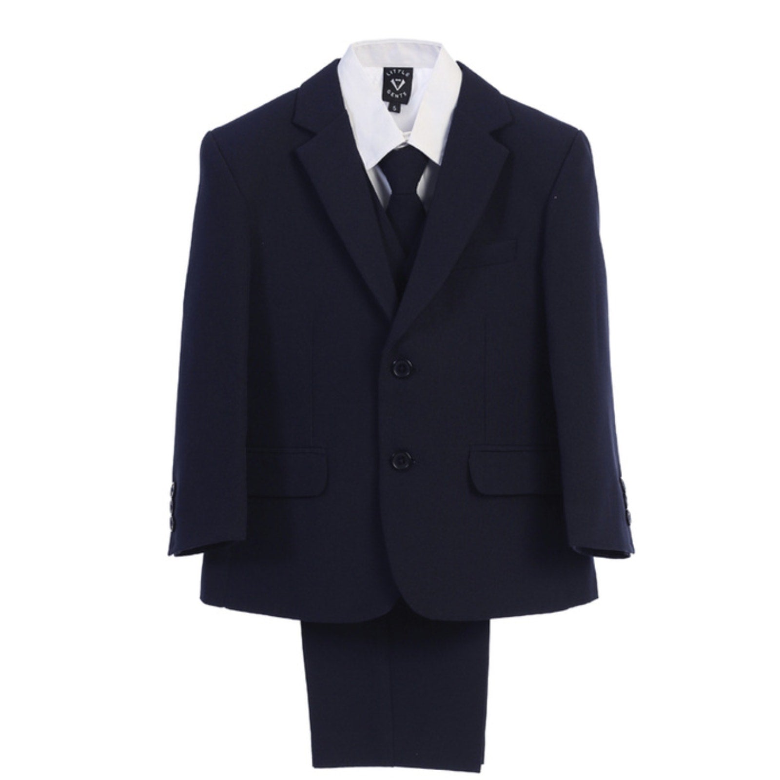 NEW Boys First Holy Communion Suit - Navy 5 Piece w/Garment Bag - Size 8H