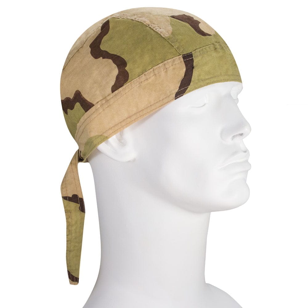 Camo Three Color Desert Head Wrap