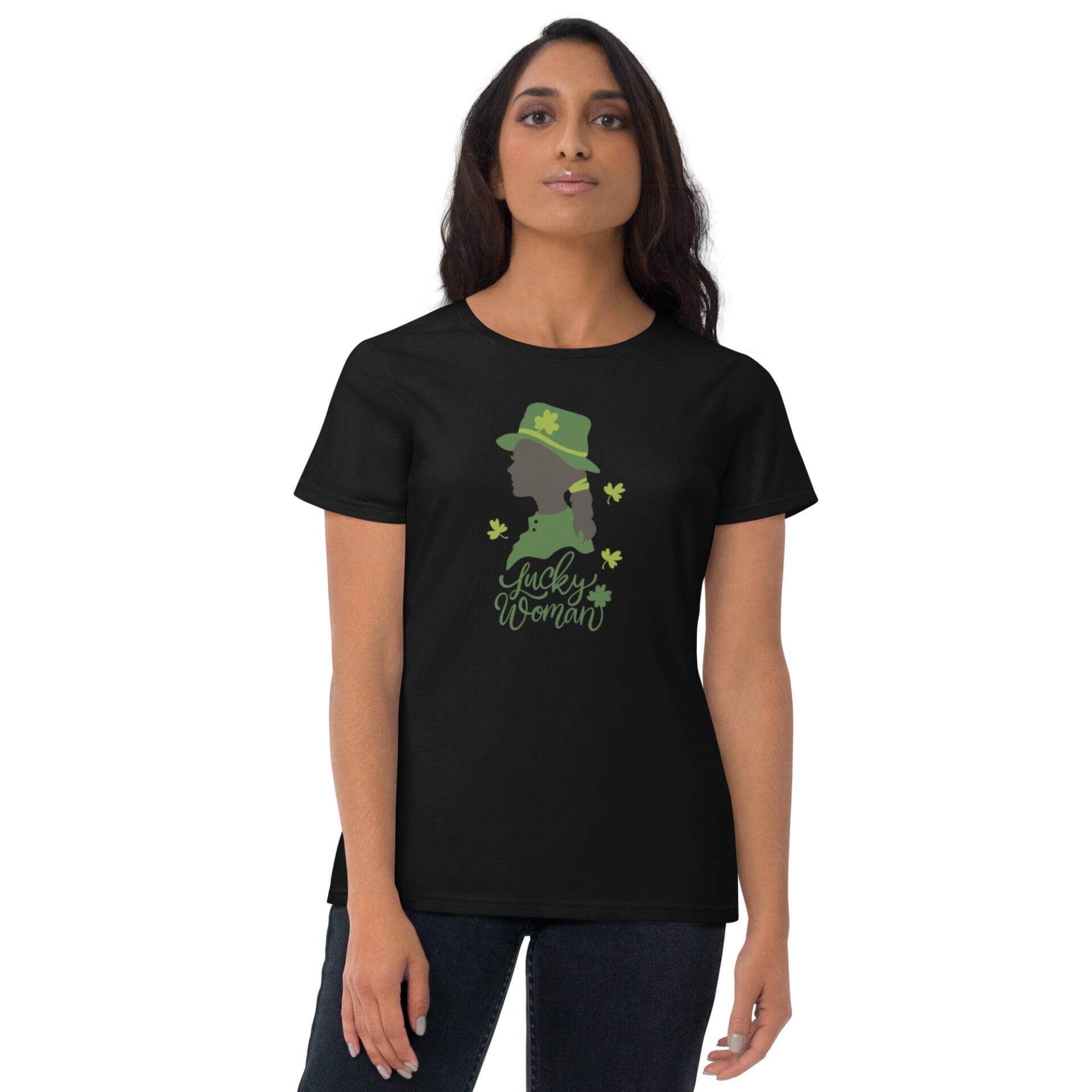 Woman's St. Patrick's Day Short Sleeve T-Shirt - WSPD 5