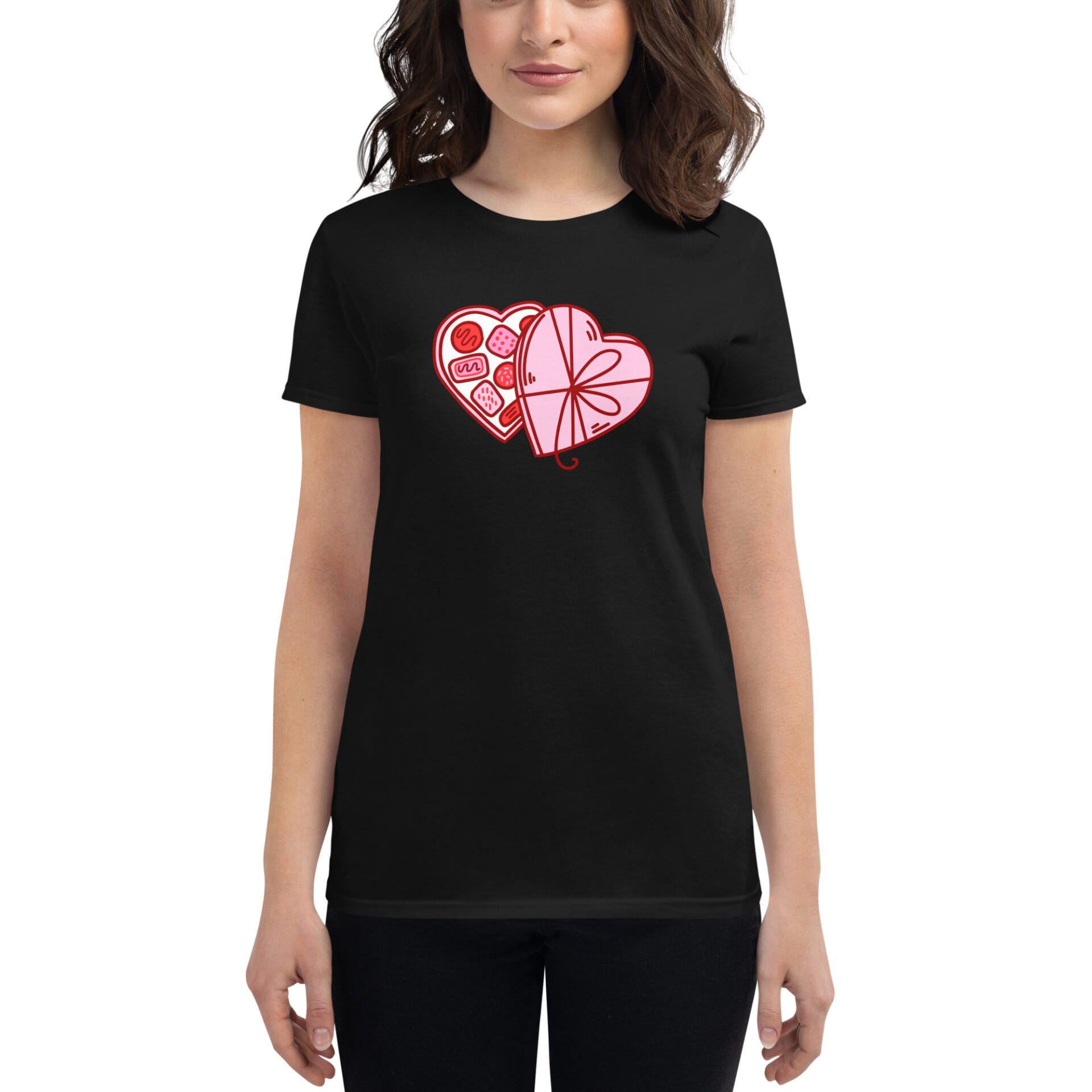 Women's Valentine's Day Short Sleeve T-Shirt - WVD 22
