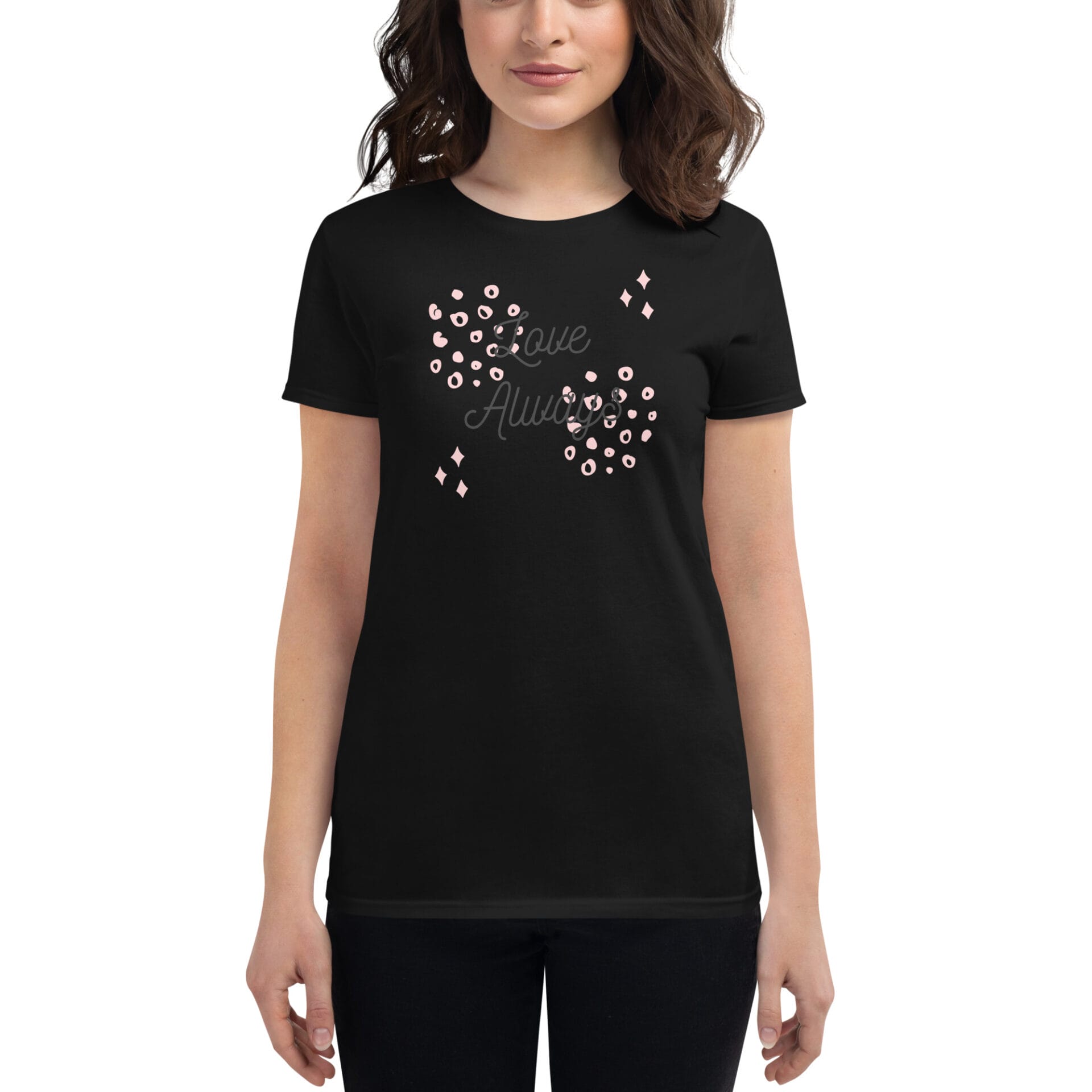 Women's Valentine's Day Short Sleeve T-Shirt - B2 3