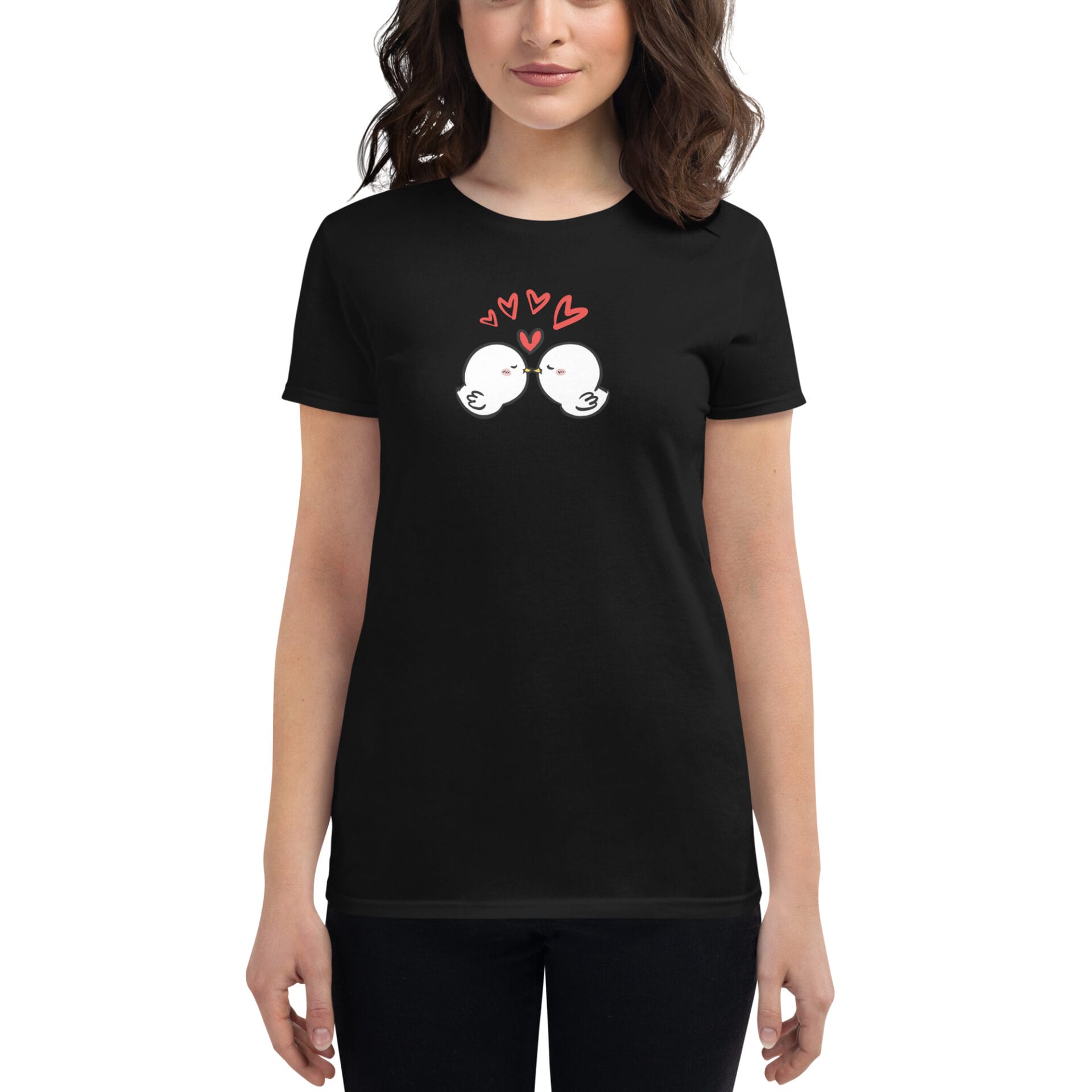 Women's Valentine's Day Short Sleeve T-Shirt - B2 12