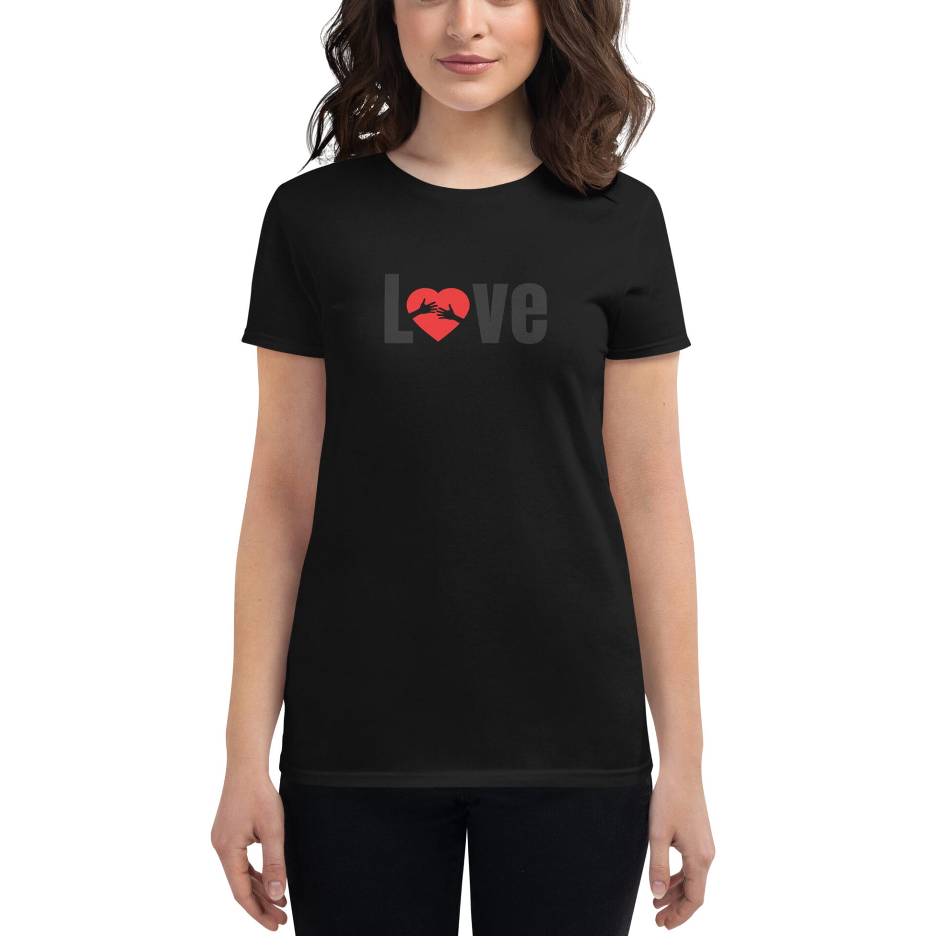 Women's Valentine's Day Short Sleeve T-Shirt - B2 14