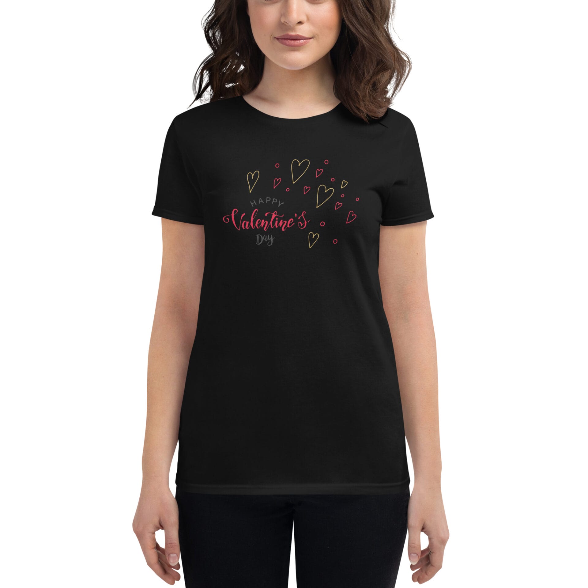 Women's Valentine's Day Short Sleeve T-Shirt - B2 20