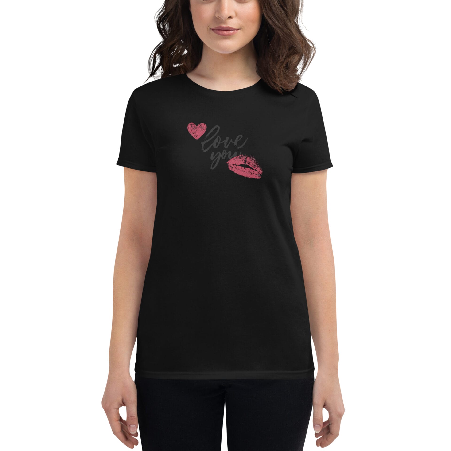 Women's Valentine's Day Short Sleeve T-Shirt - B2 24