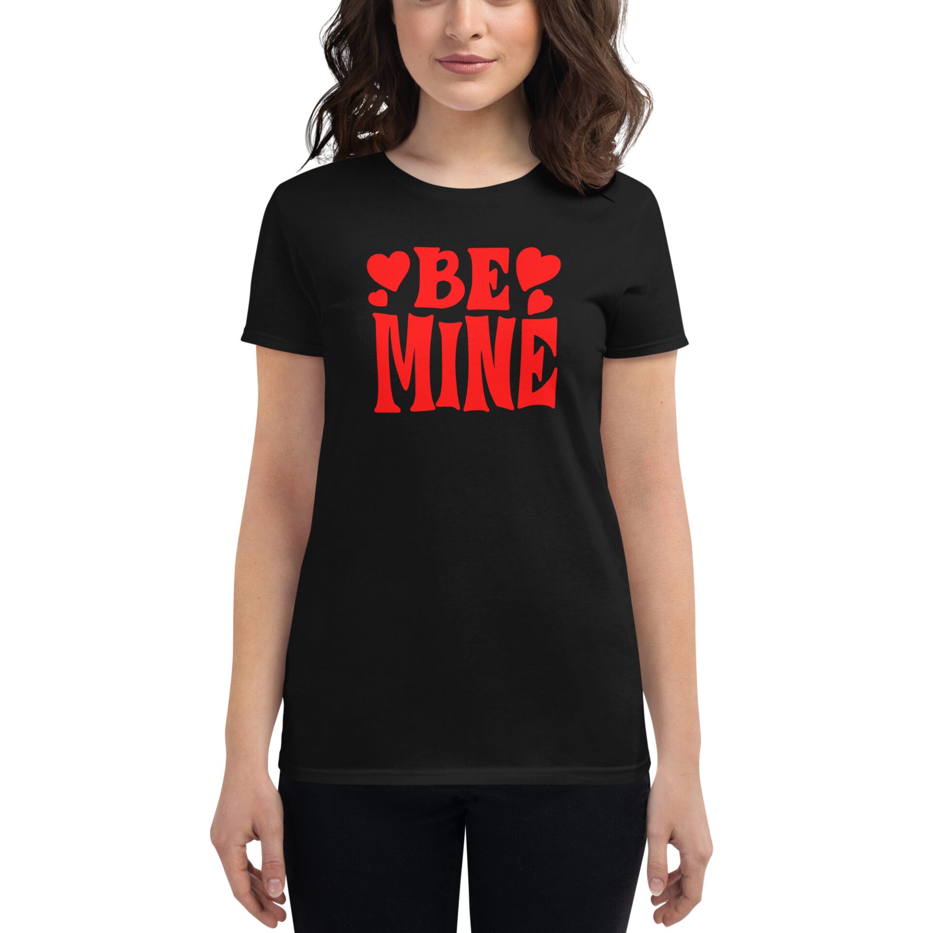 Women's Valentine's Day Short Sleeve T-Shirt - B2 27