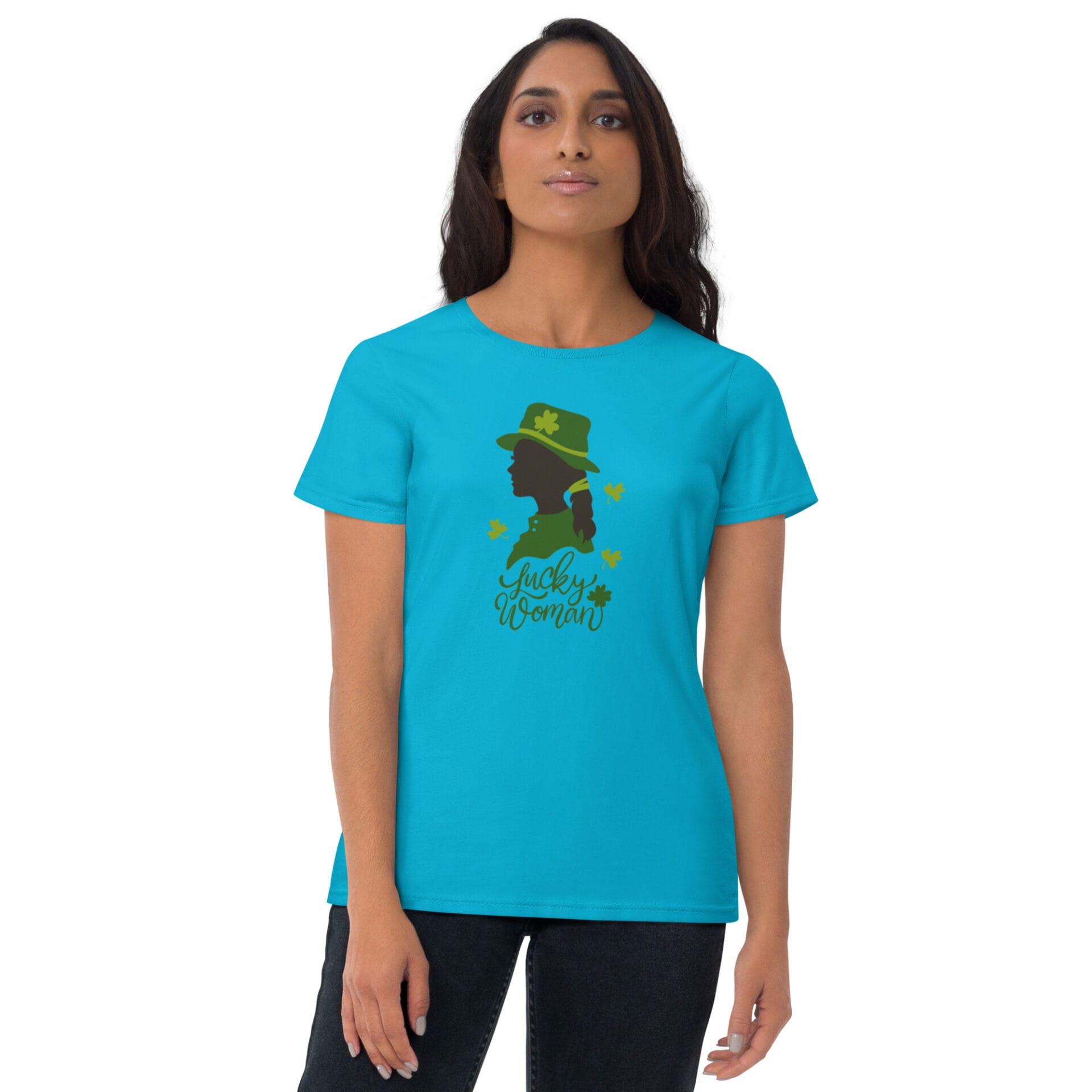Woman's St. Patrick's Day Short Sleeve T-Shirt - WSPD 5