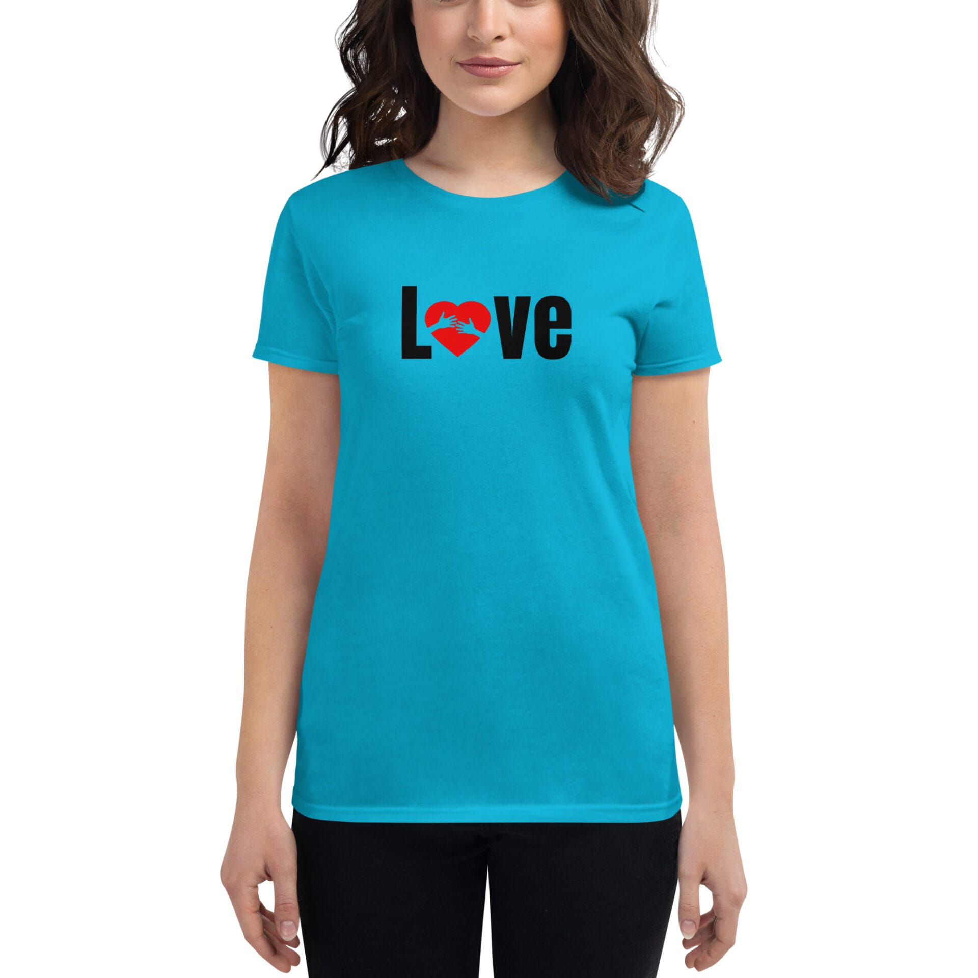 Women's Valentine's Day Short Sleeve T-Shirt - B2 14