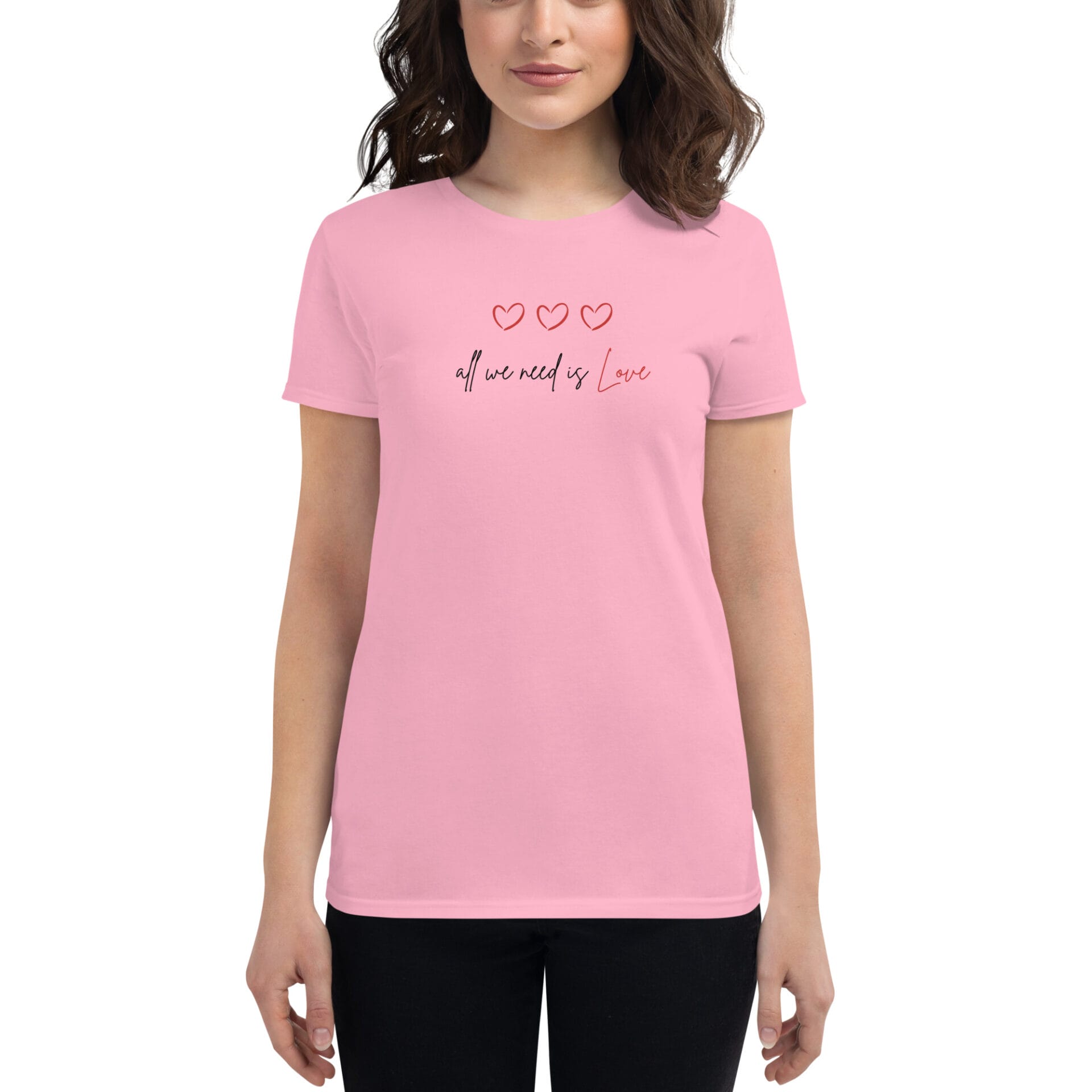 Women's Valentine's Day Short Sleeve T-Shirt - WVD 4