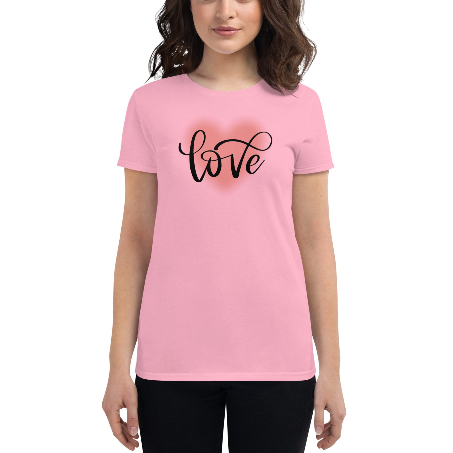 Women's Valentine's Day Short Sleeve T-Shirt - WVD 7