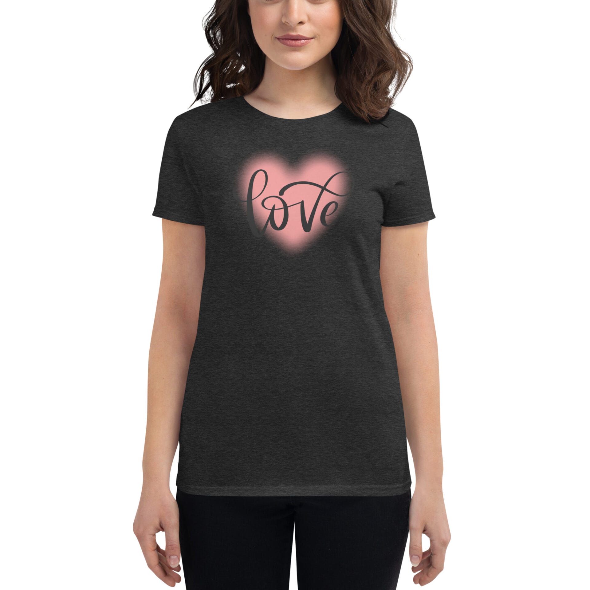 Women's Valentine's Day Short Sleeve T-Shirt - WVD 7