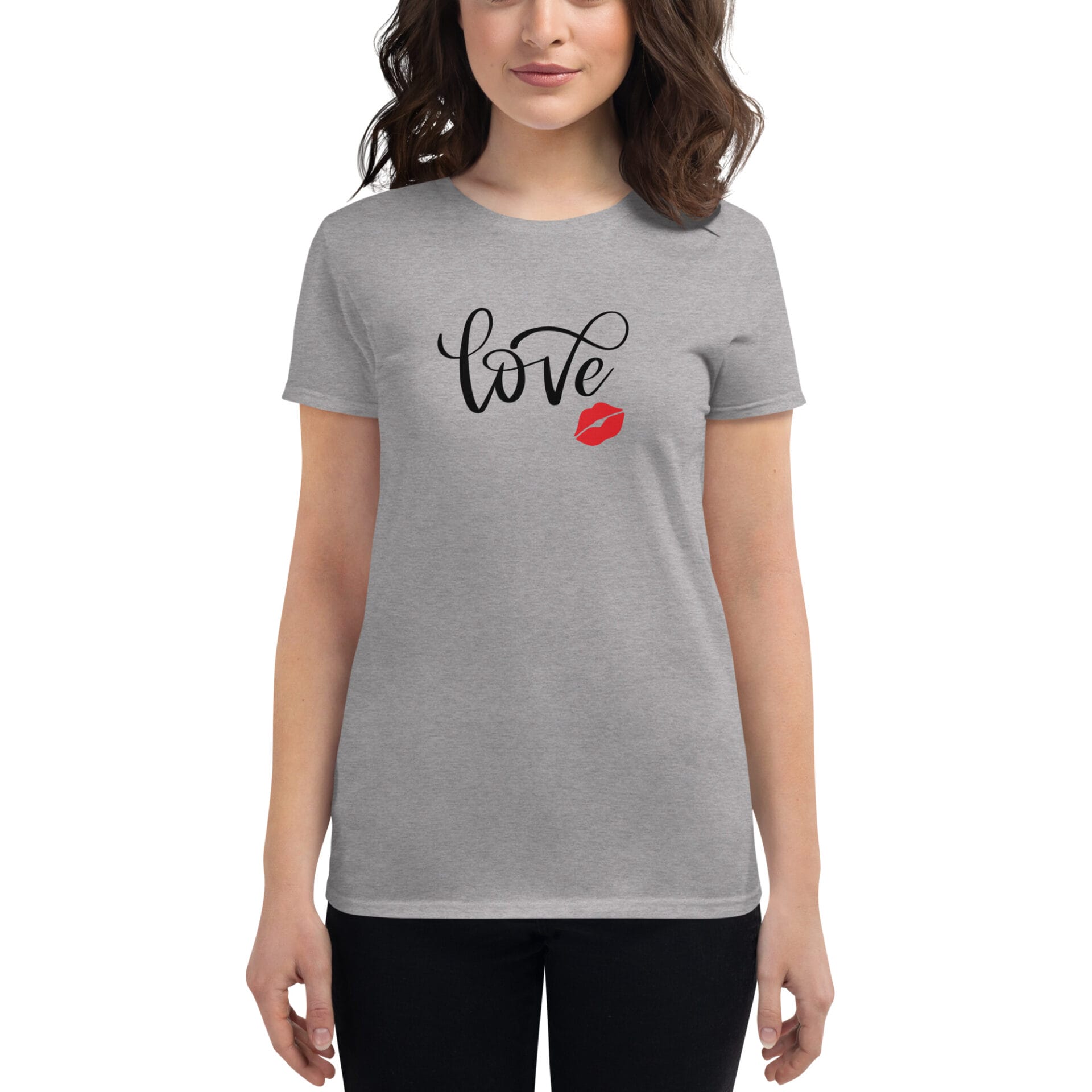 Women's Valentine's Day Short Sleeve T-Shirt - WVD 23