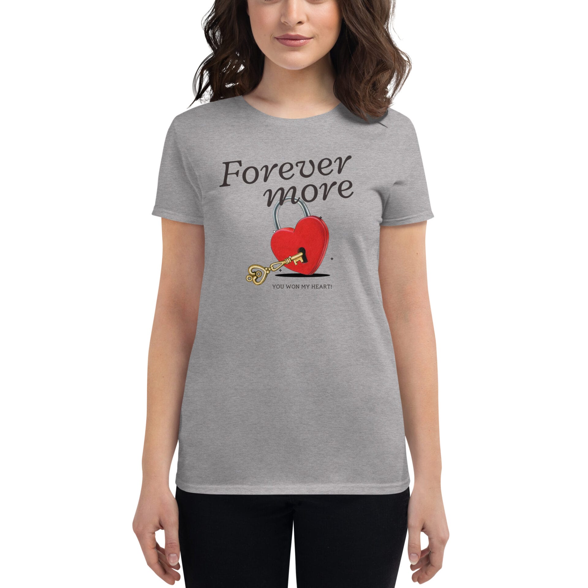 Women's Valentine's Day Short Sleeve T-Shirt - B2 21