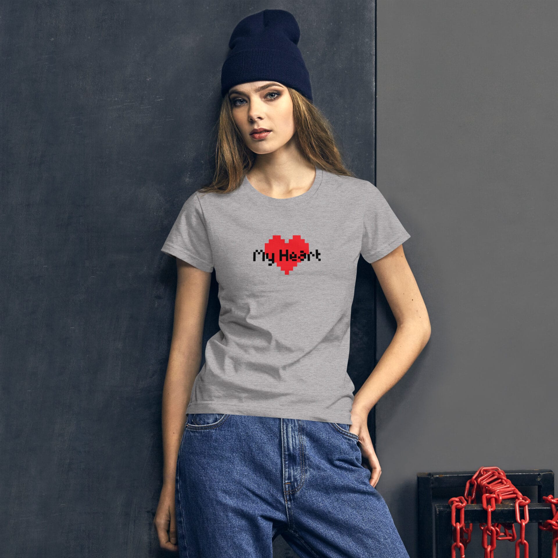 Women's Valentine's Day Short Sleeve T-Shirt - B2 29