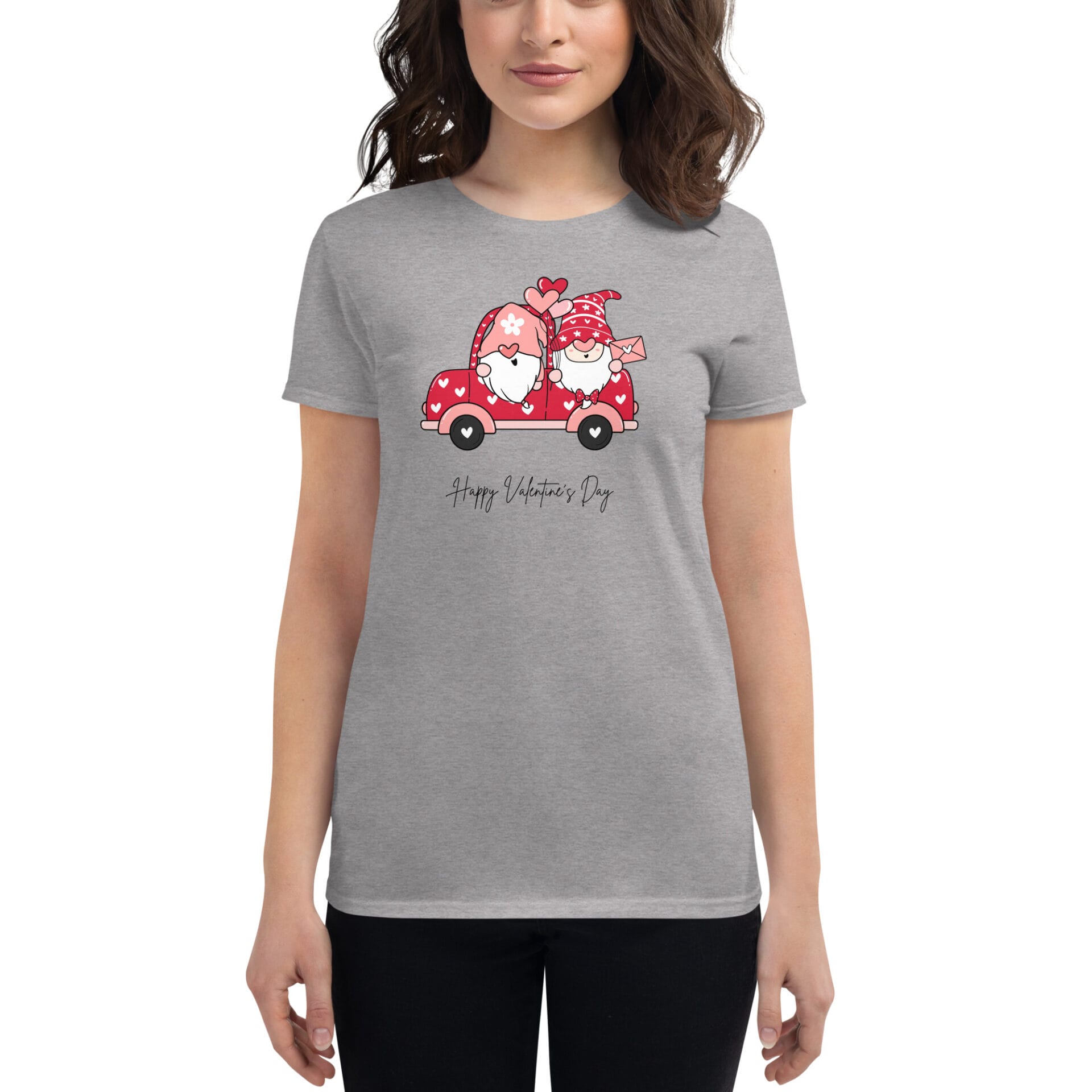 Women's Valentine's Day Short Sleeve T-Shirt - B3 2