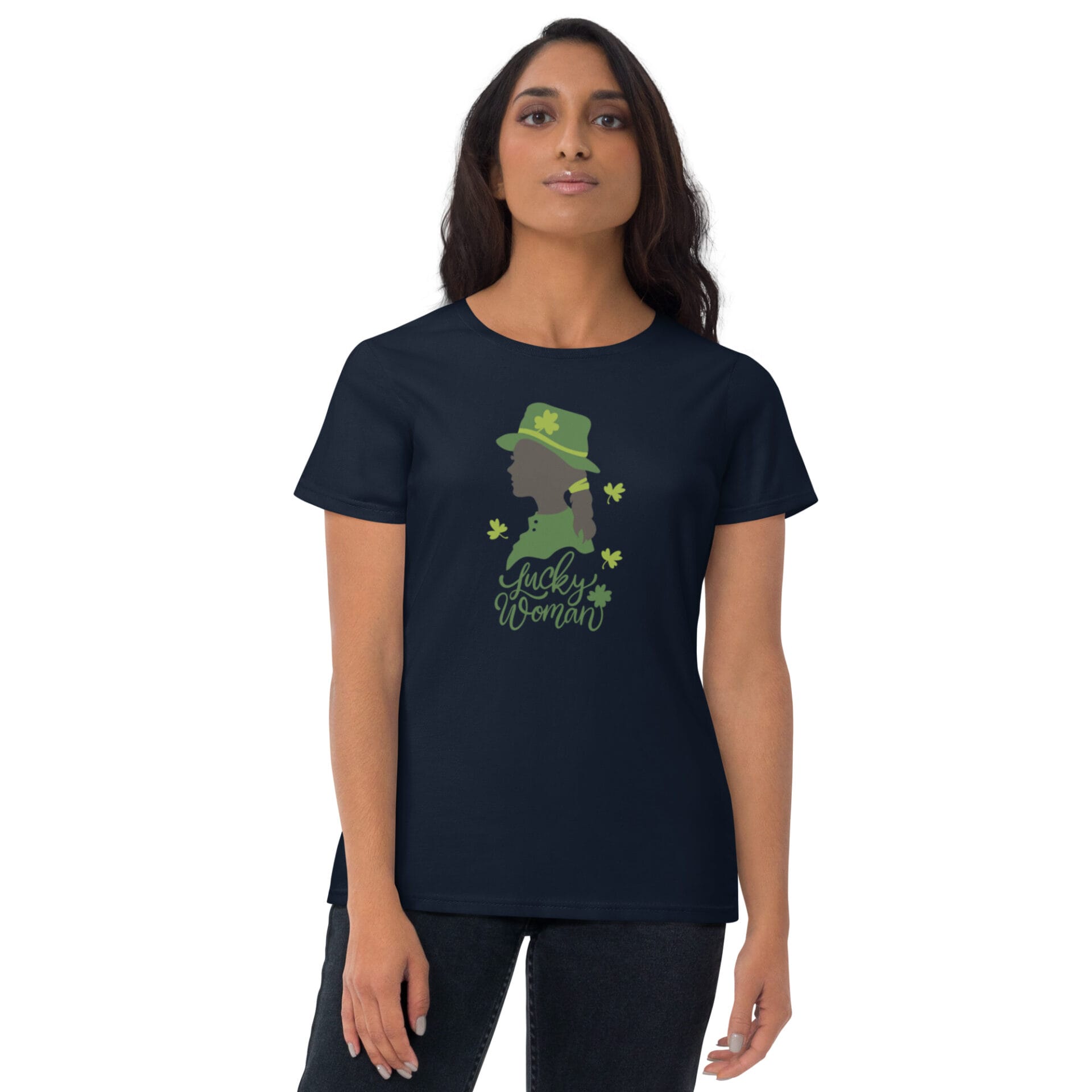 Woman's St. Patrick's Day Short Sleeve T-Shirt - WSPD 5