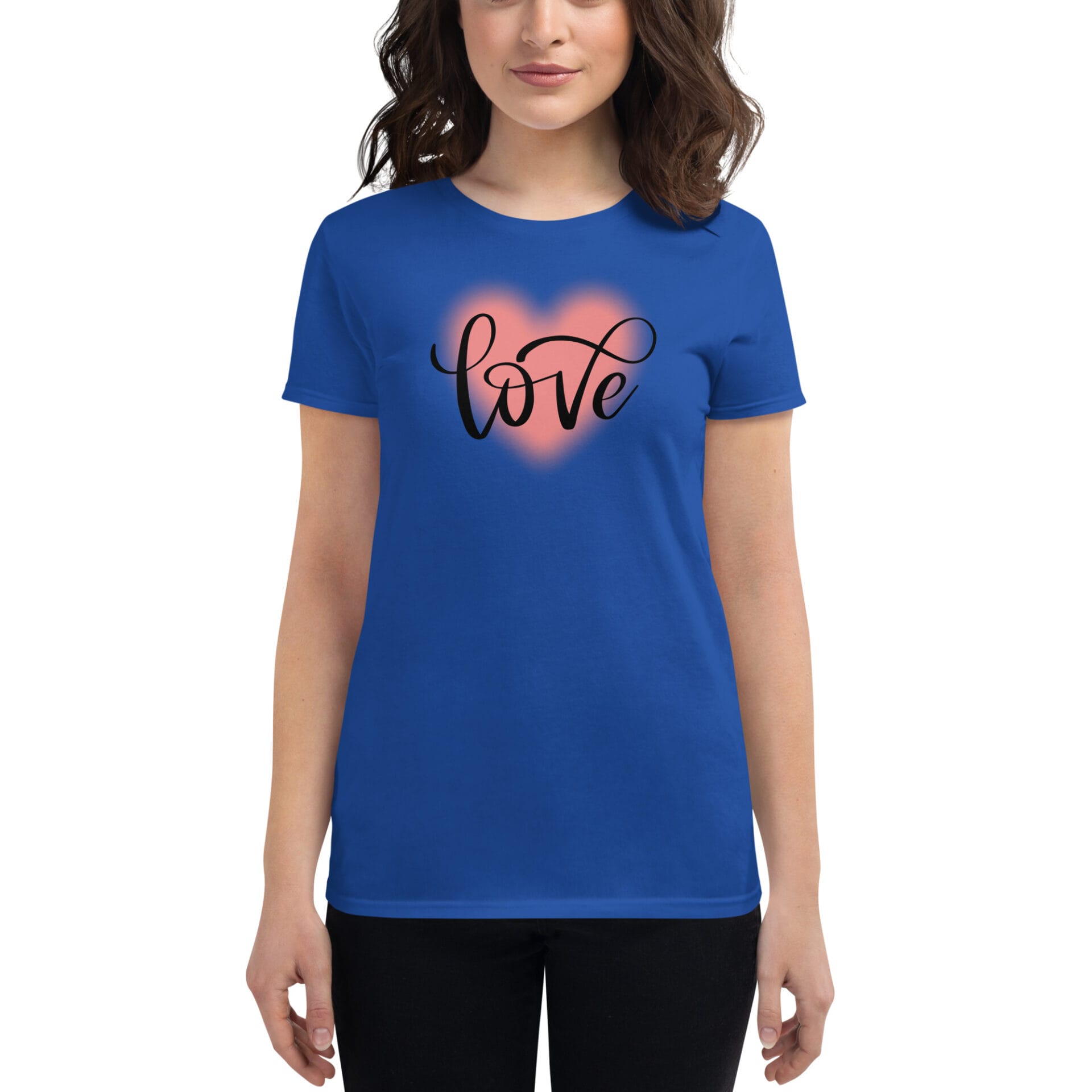Women's Valentine's Day Short Sleeve T-Shirt - WVD 7
