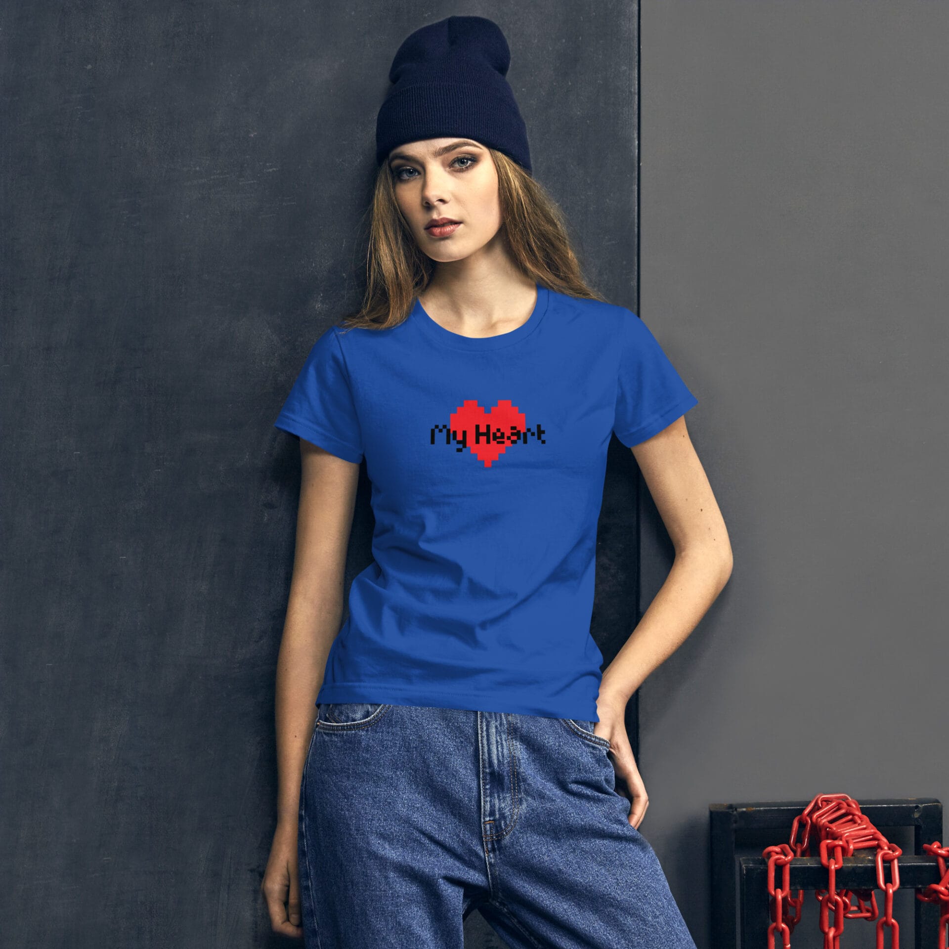 Women's Valentine's Day Short Sleeve T-Shirt - B2 29