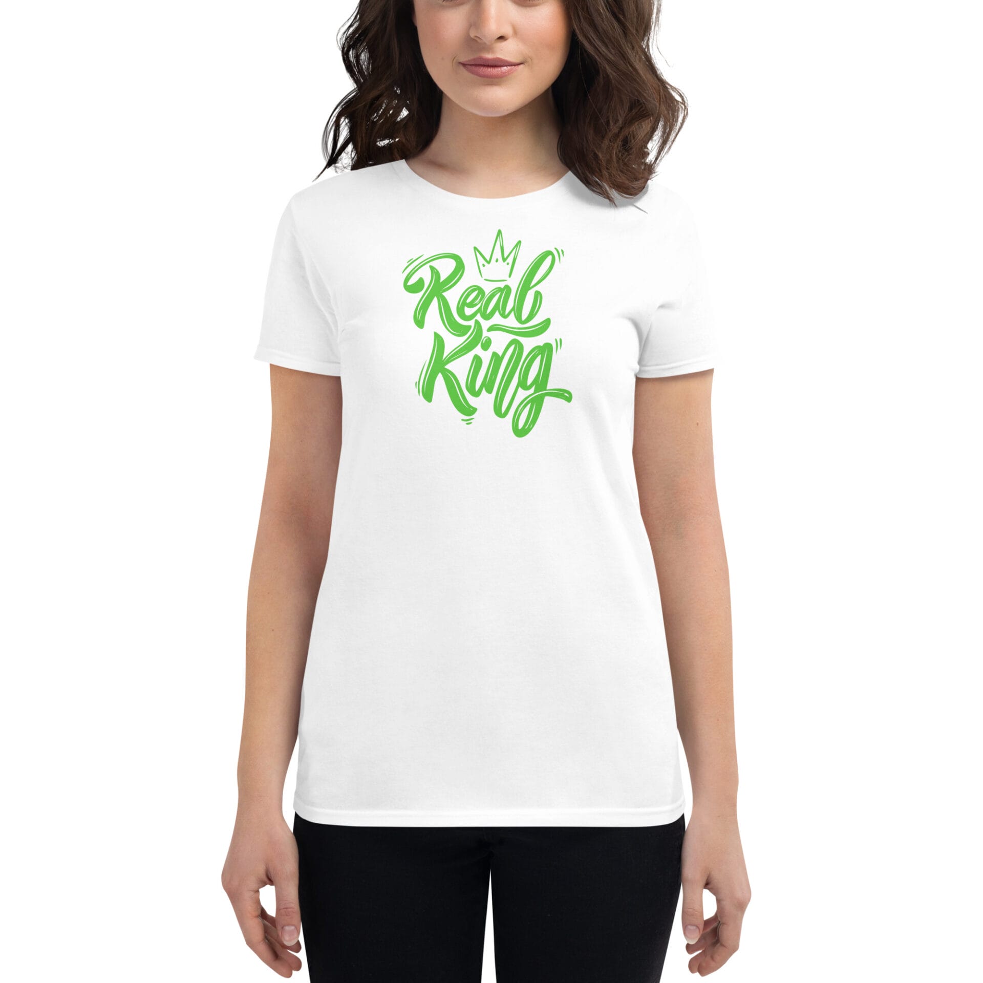Women's St. Patrick's Day Short Sleeve T-Shirt - B2 - 23