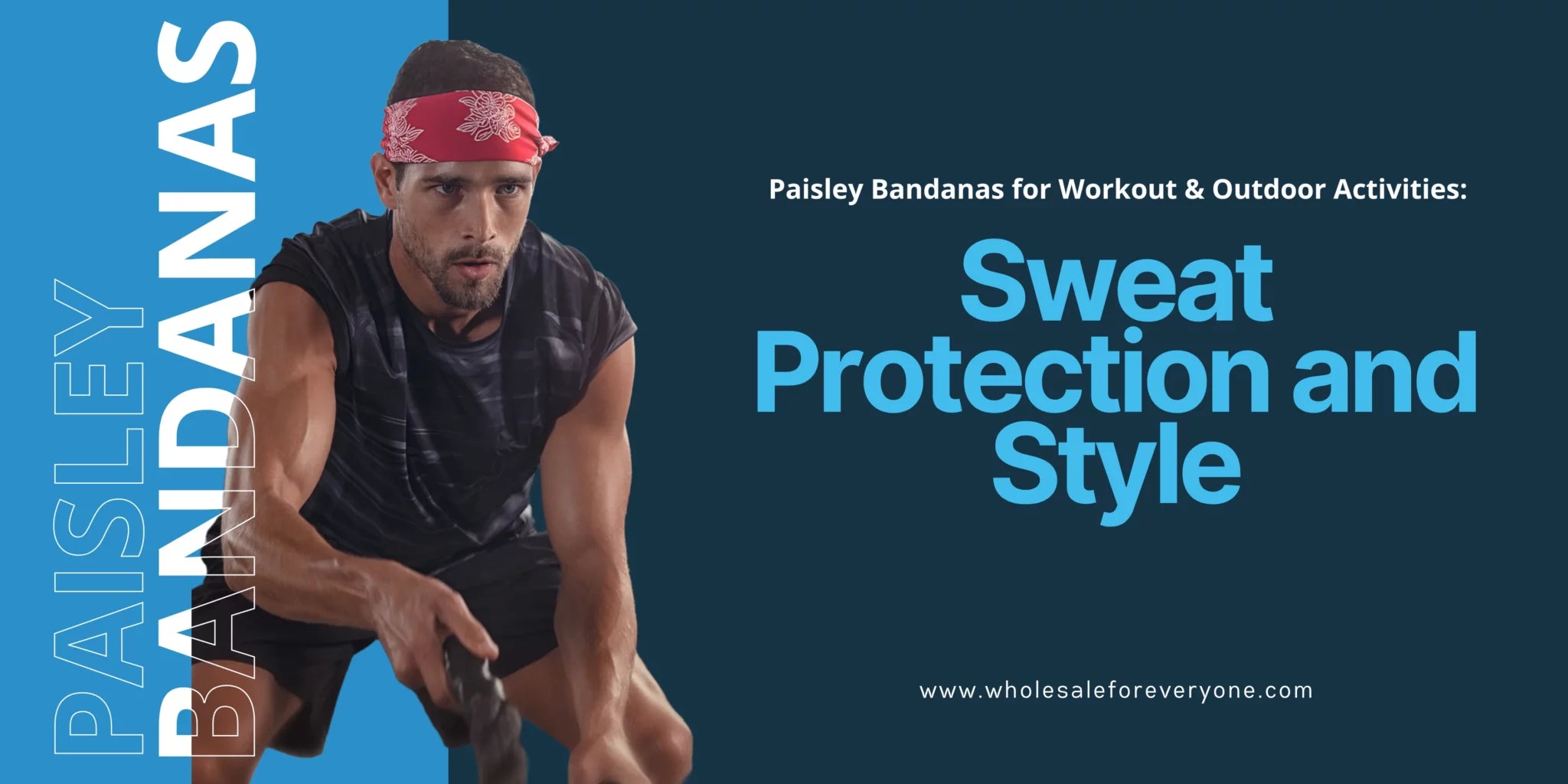 Paisley Bandanas for Workout &amp; Outdoor Activities: Sweat Protection and Style