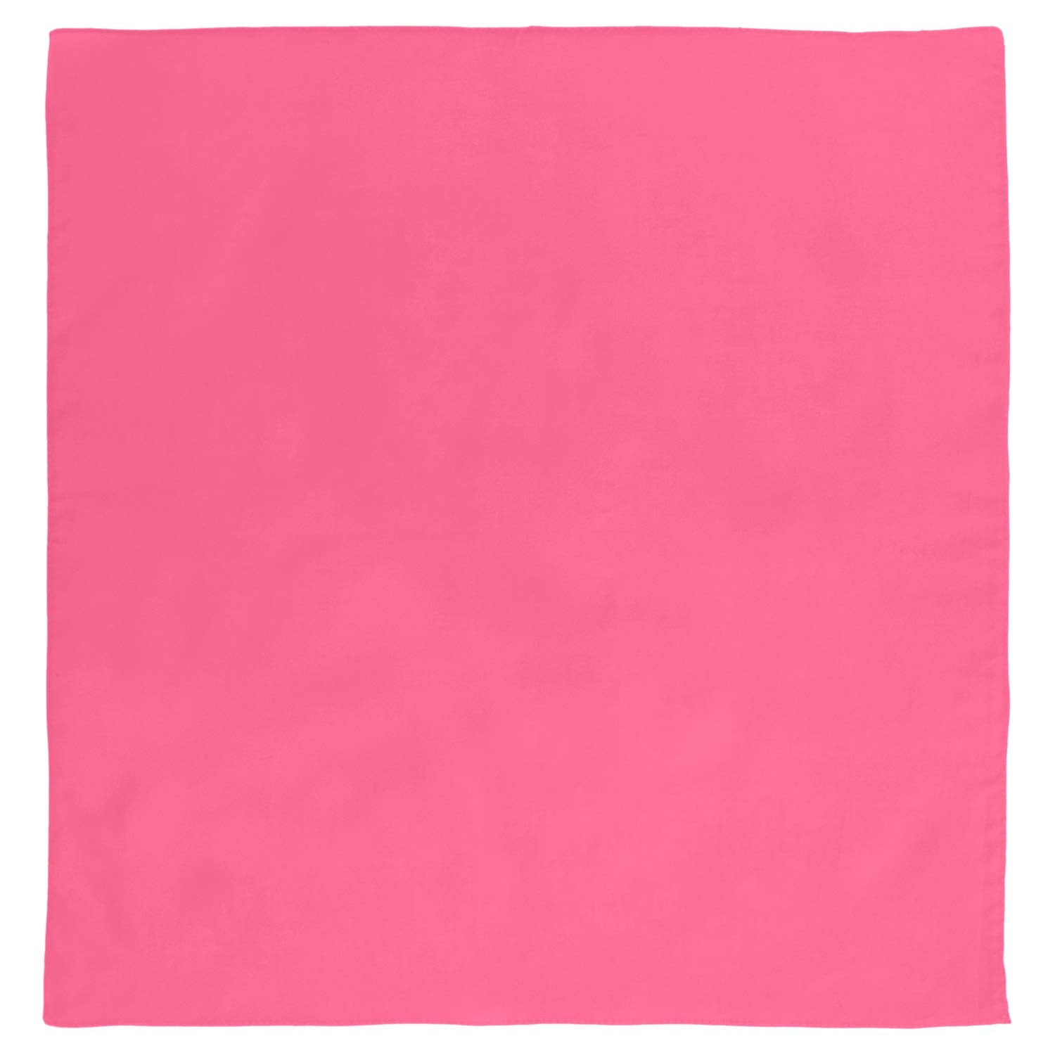 Solid Color Bandana, Imported, 100% Cotton