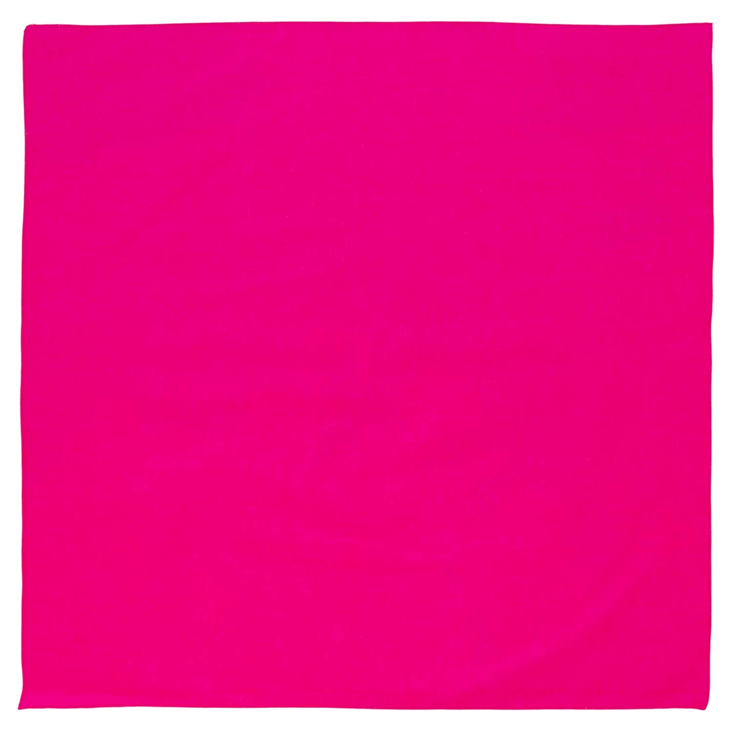 Solid Color Bandana, Imported, 100% Cotton