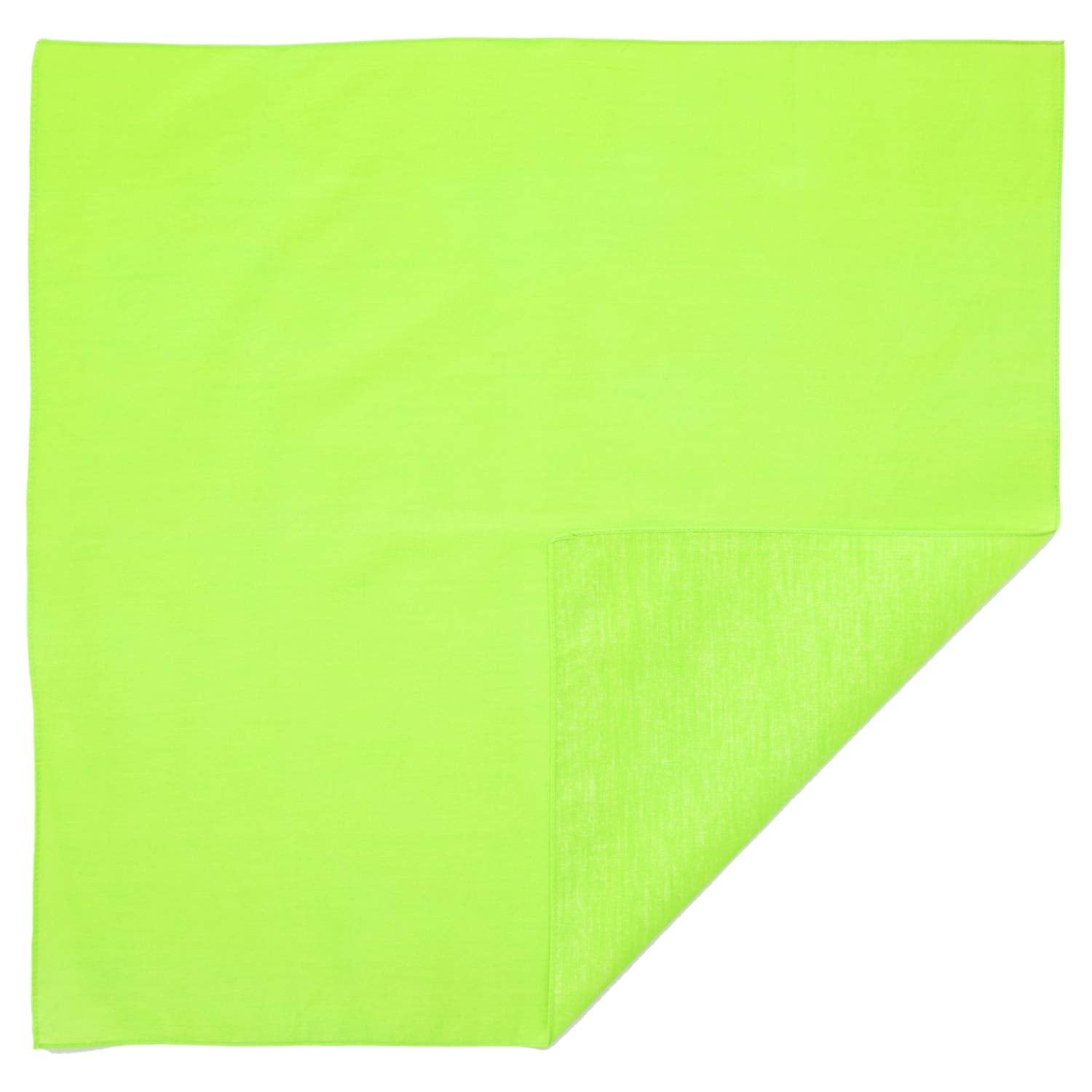 Solid Color Bandana, Imported, 100% Cotton