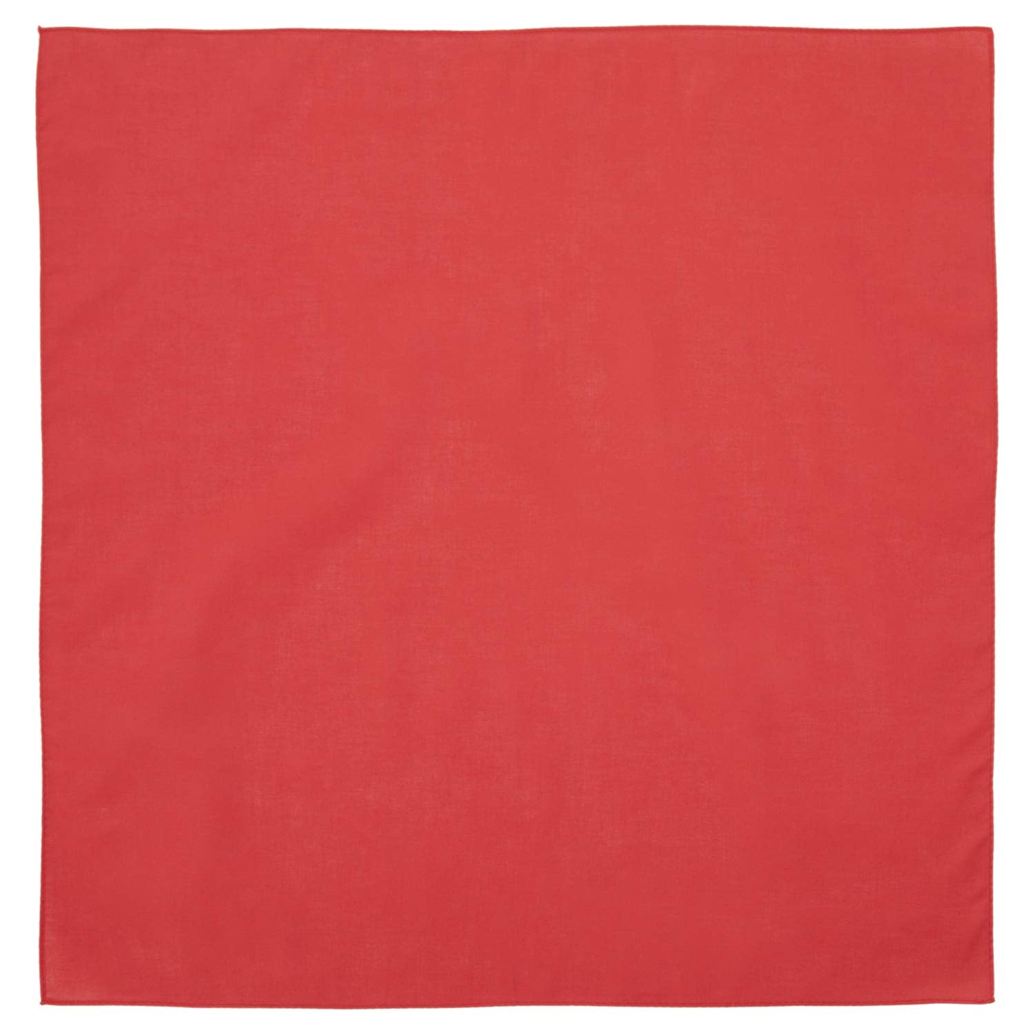 Solid Color Bandana, Imported, 100% Cotton