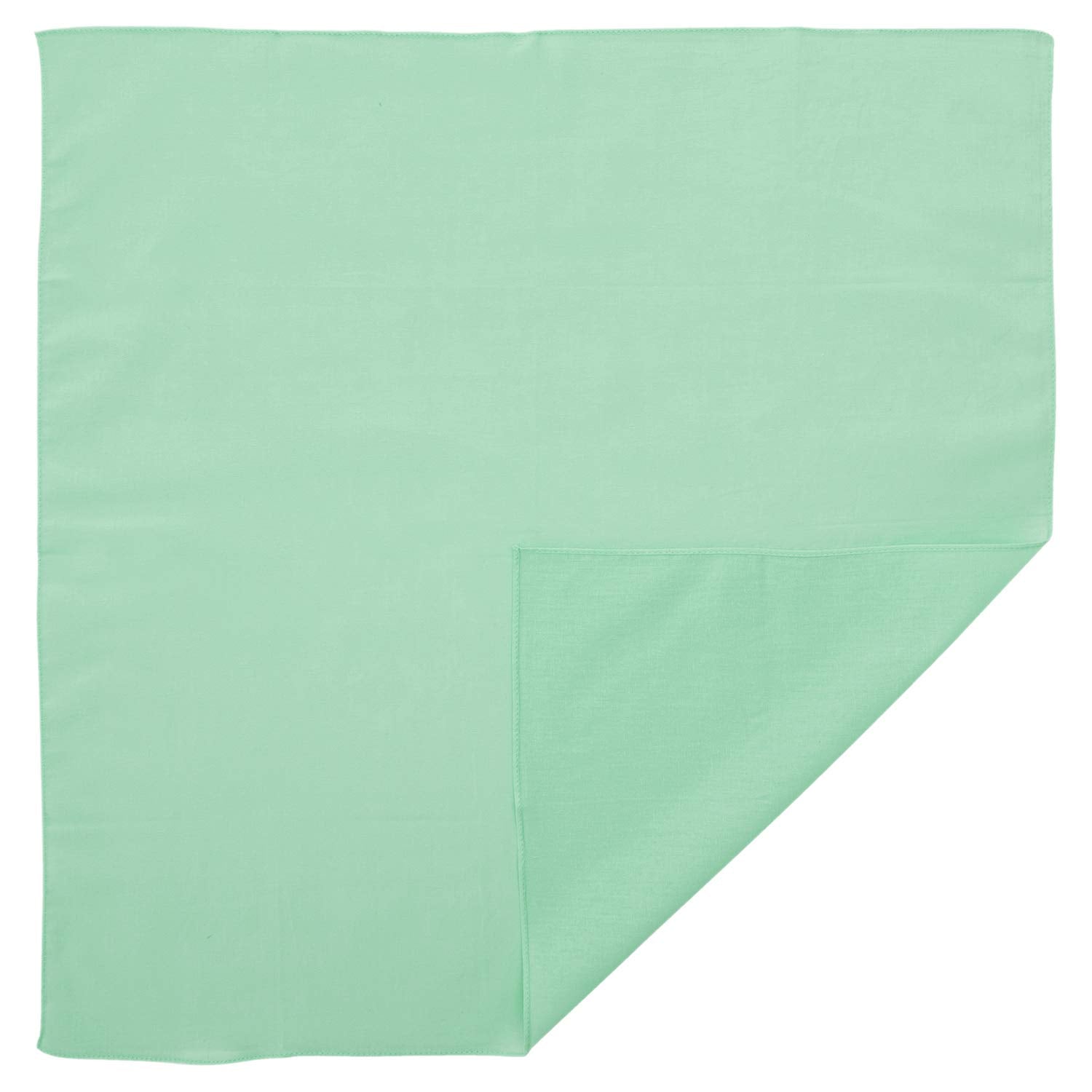 Solid Color Bandana, Imported, 100% Cotton