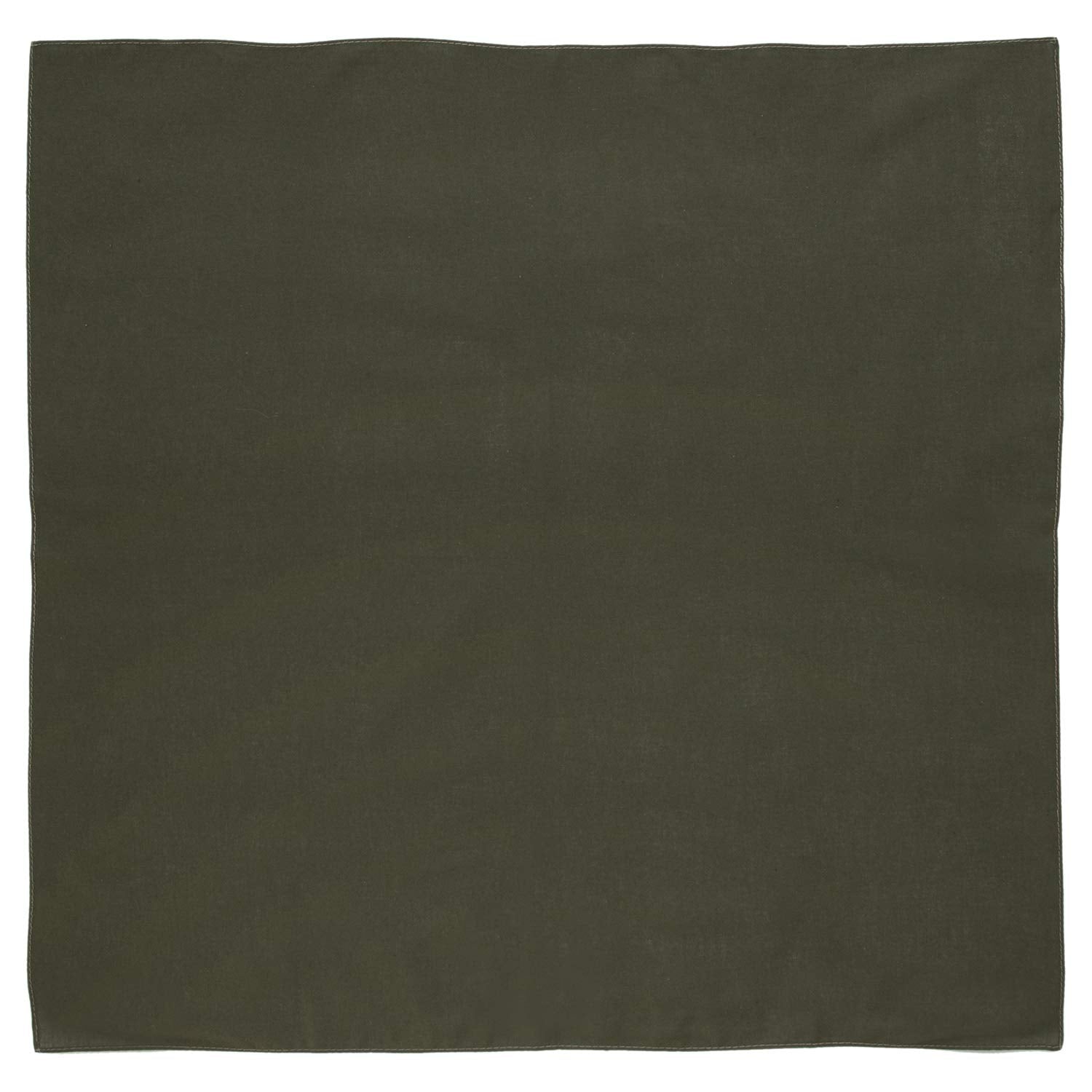 Solid Color Bandana, Imported, 100% Cotton